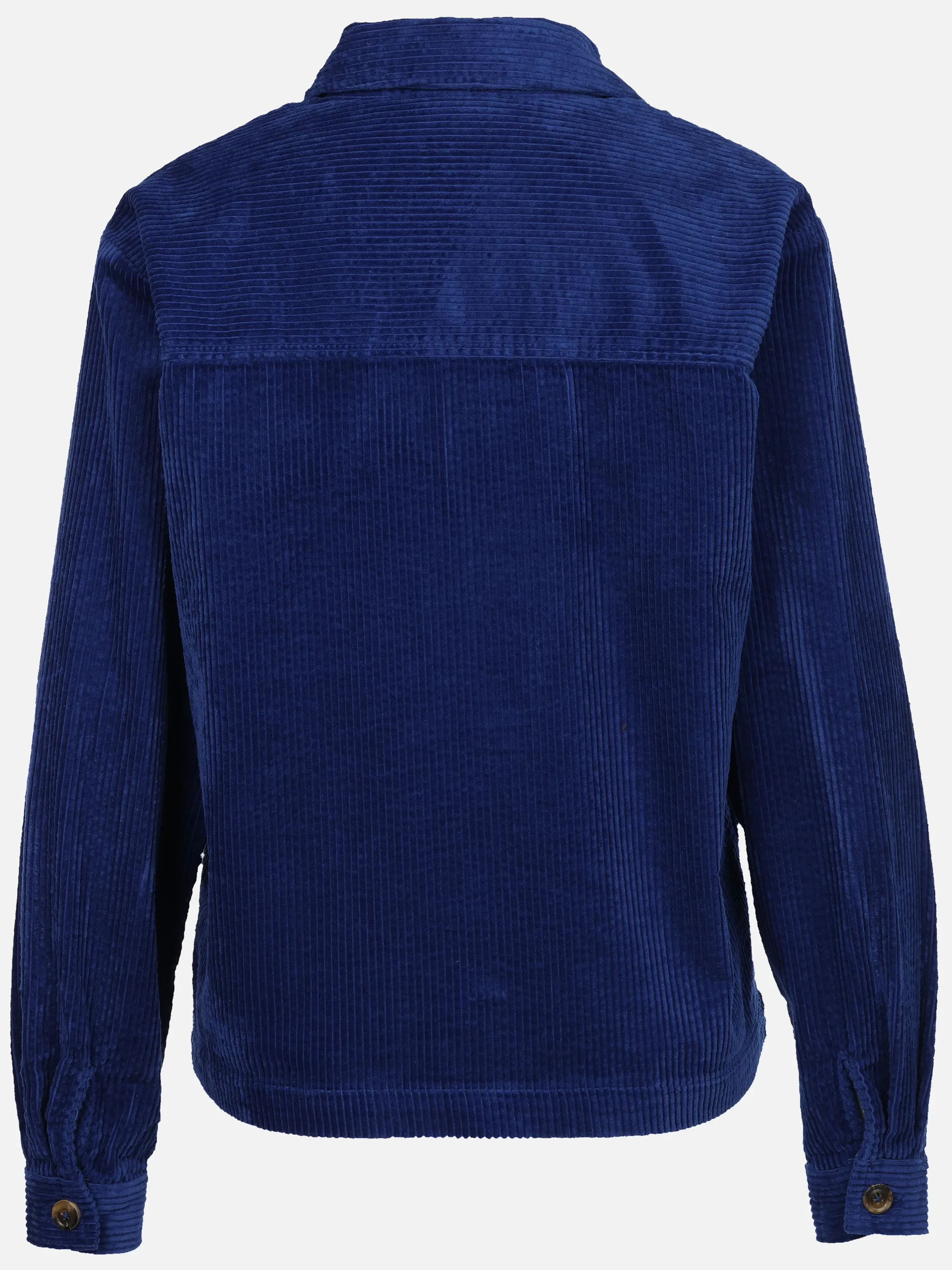 Lisa Tossa Da-Cordbluse m. Brusttaschen Blau 929063 AZURBLAU 2