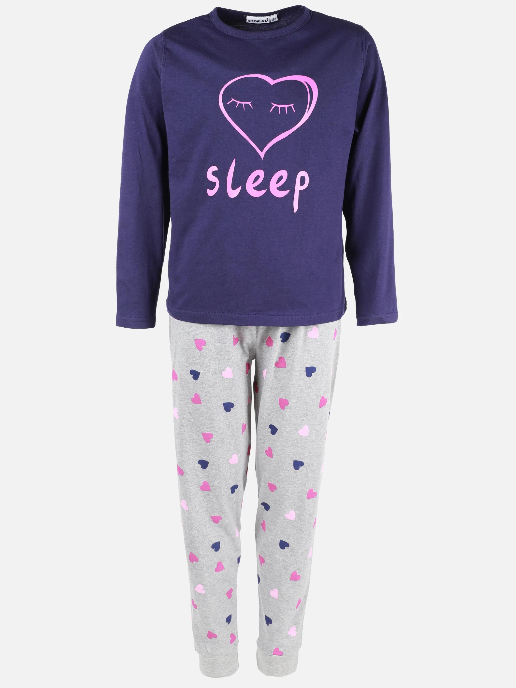 Stop + Go TM Pyjama lang Blau 901275 NAVY 1 Stop + Go TM Pyjama lang Blau 901275 NAVY 1
