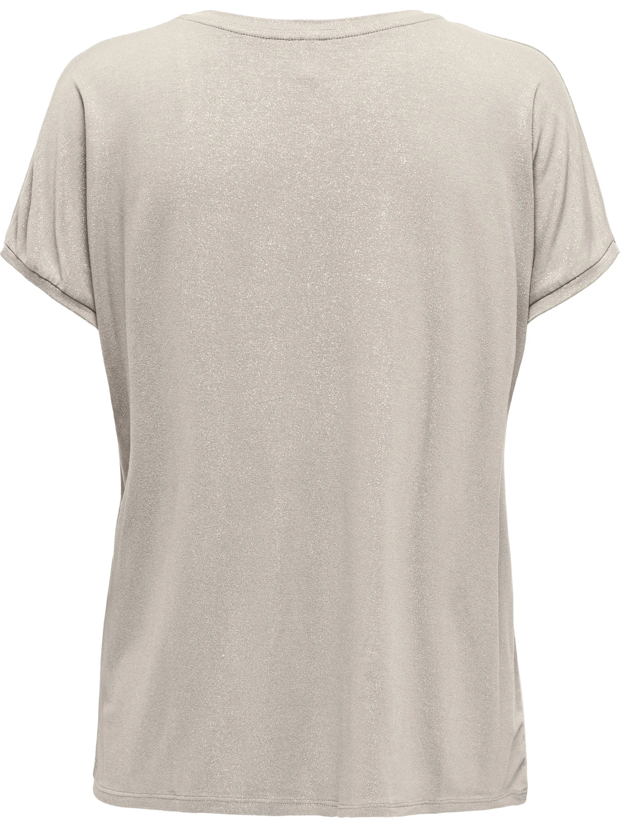 Only 15315976 ONLCARRIE S/S GLITTER Grau 907404 189959002 2