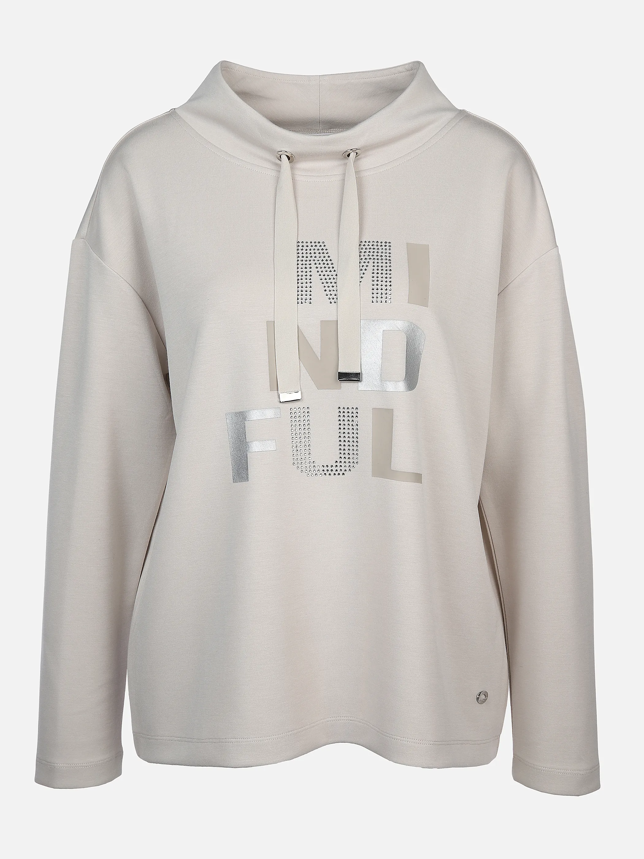 Lisa Tossa Da-Edelsweatshirt m.Stehkragen Beige 897630 BEIGE 1 Lisa Tossa Da-Edelsweatshirt m.Stehkragen Beige 897630 BEIGE 1