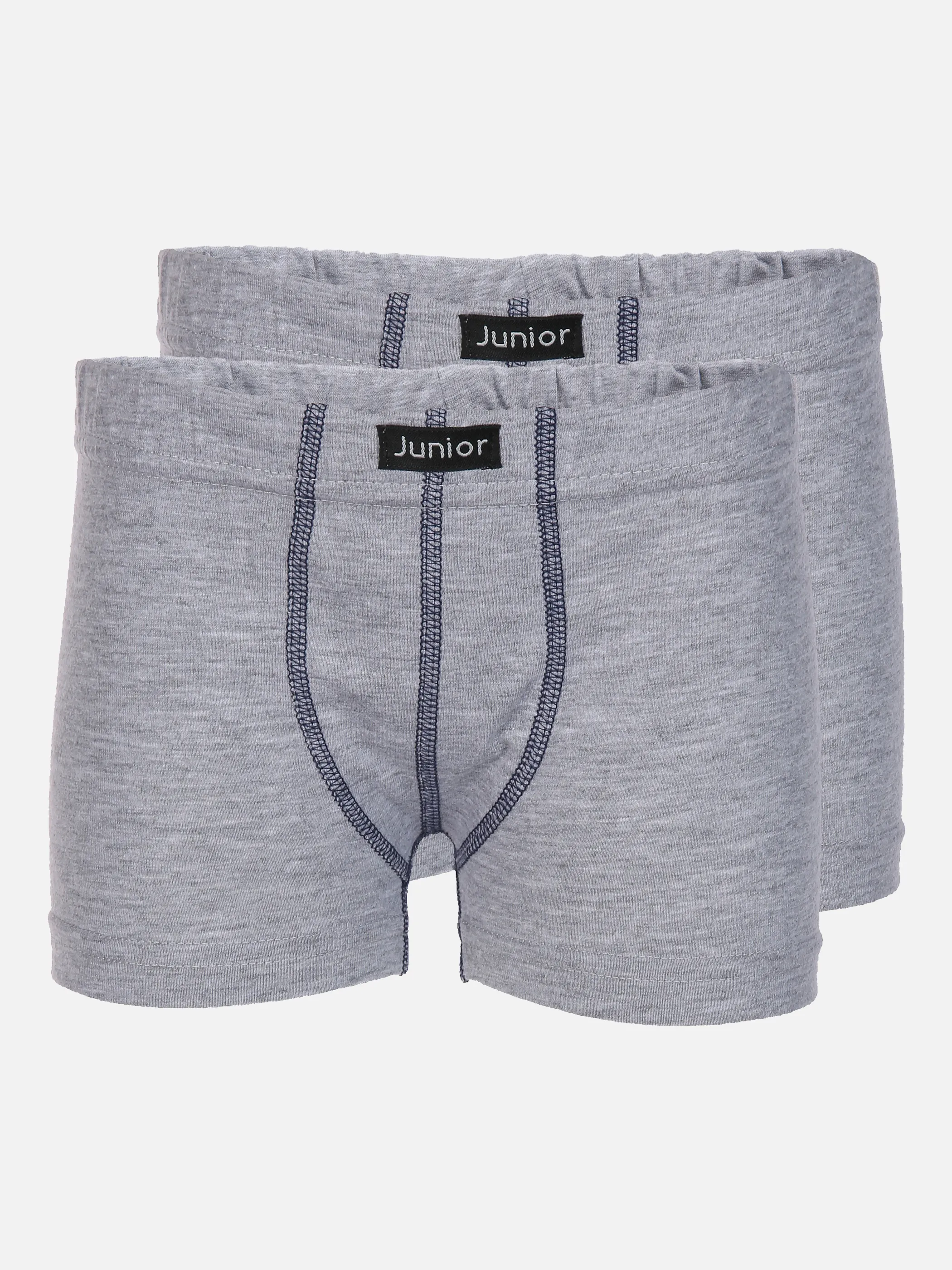 Stop + Go Kn-Pant 2er Pack m. Kontrastna Grau 851865 GRAU MEL 1 Stop + Go Kn-Pant 2er Pack m. Kontrastna Grau 851865 GRAU MEL 1