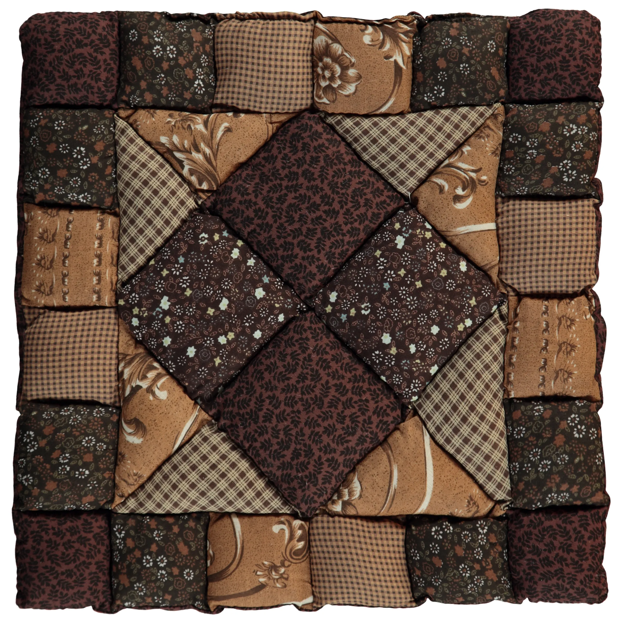 Dream House Stuhlkissen 40x40cm Braun 796455 DESIGN 2 1