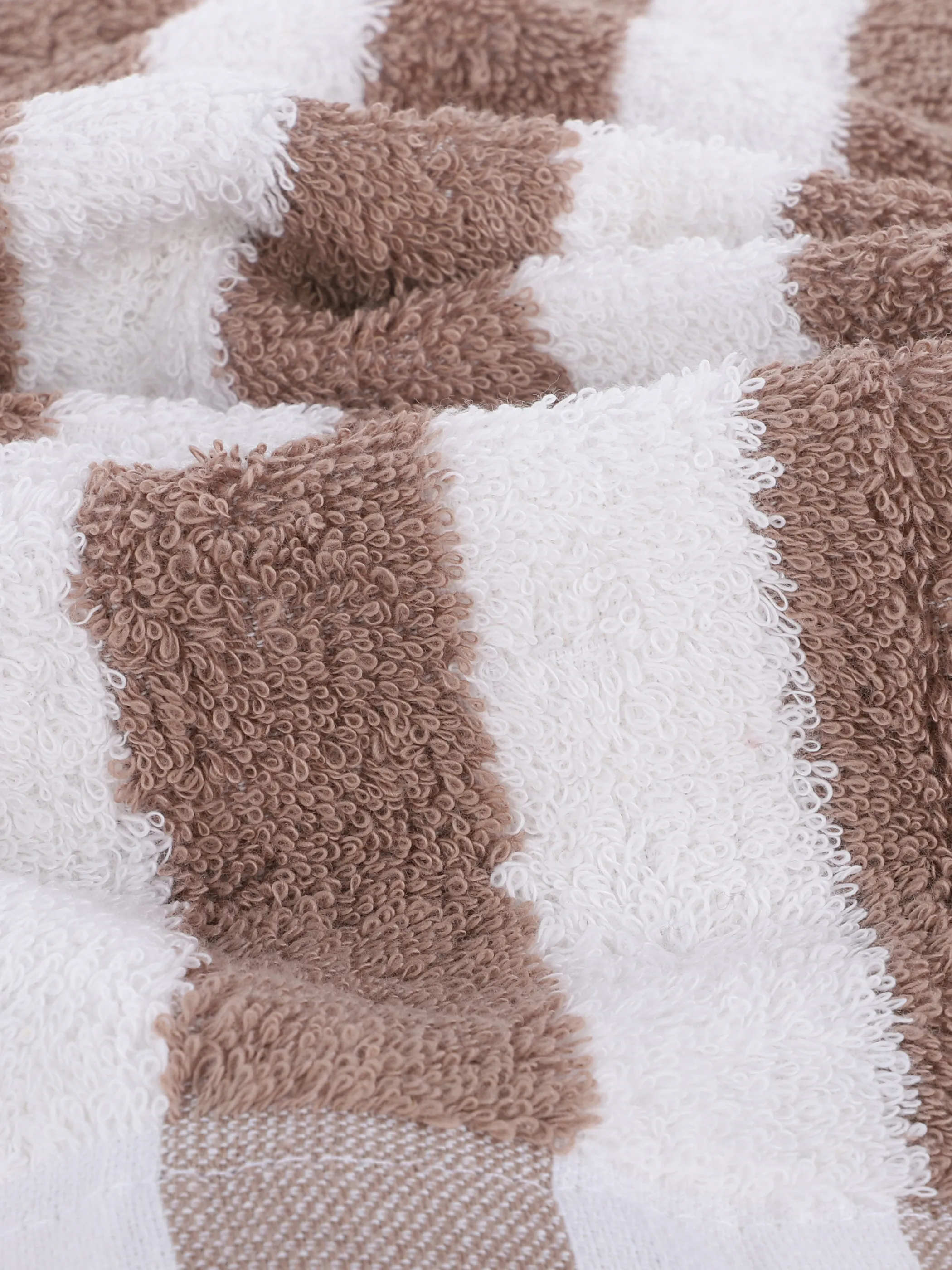 Boule Gästetuch gestreift 30x50 Braun 896195 TAU/WE 2