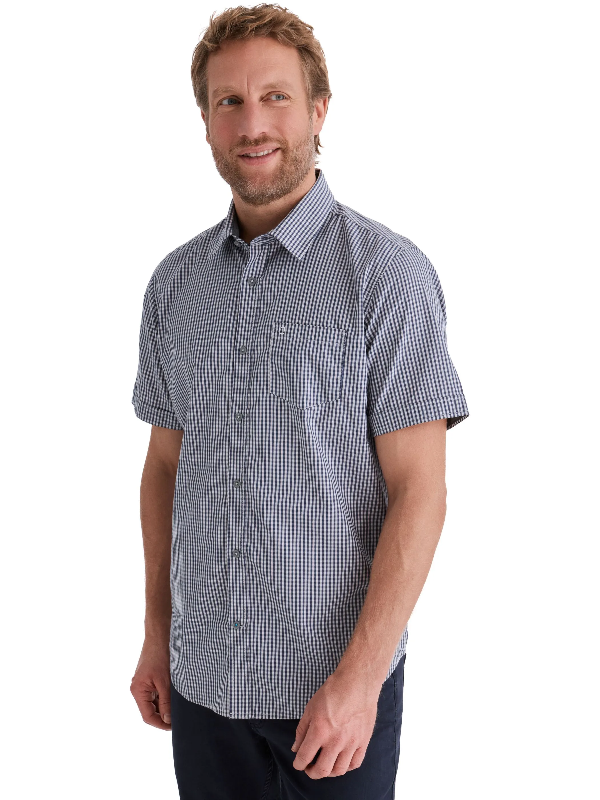 Stooker HAKA 73160000009451 He. Bluse/Hemd, Grau 913924 9451 1