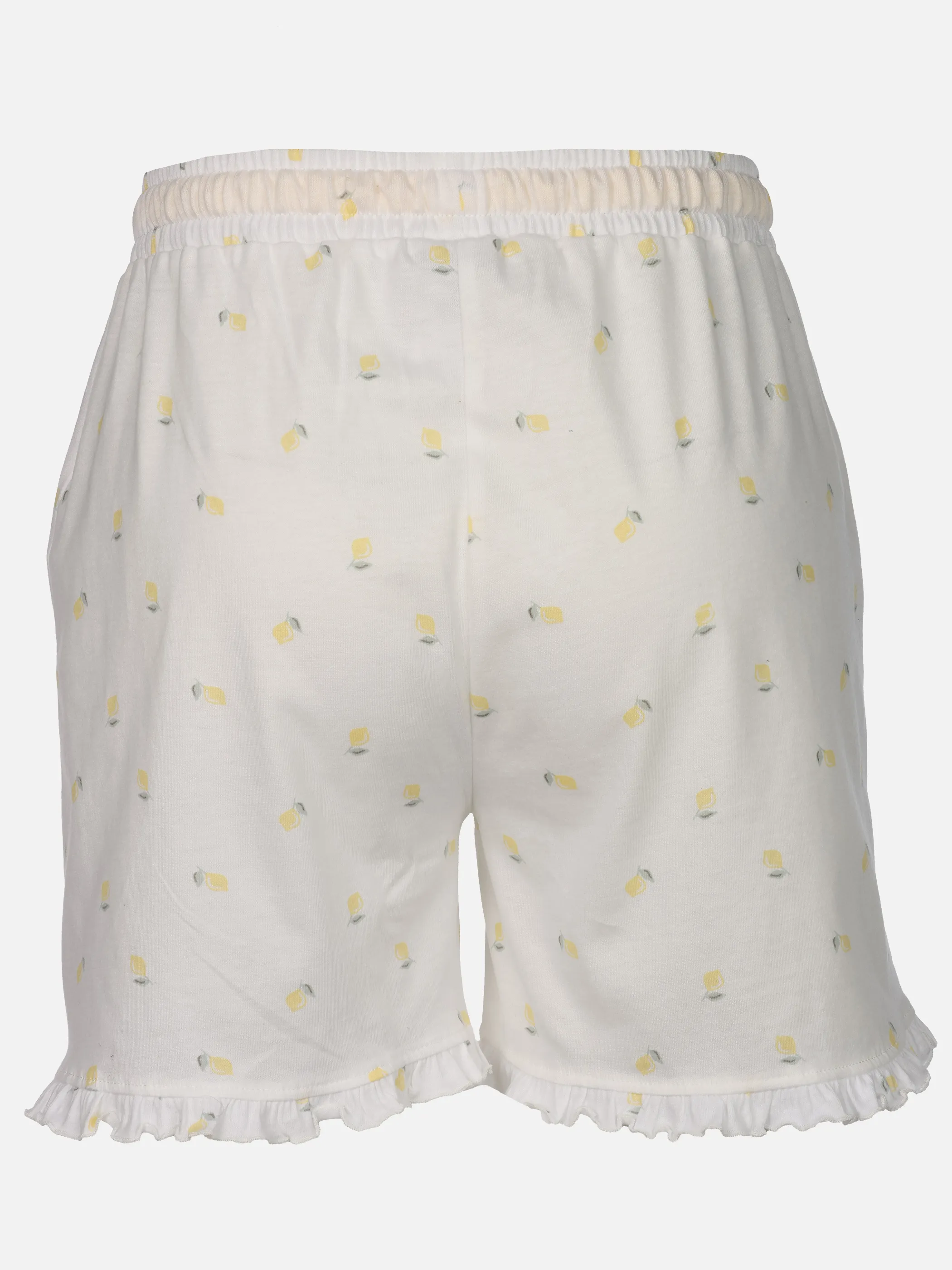 byLouise Da. Schlafshort Zitronen Weiß 923014 WEIß 2