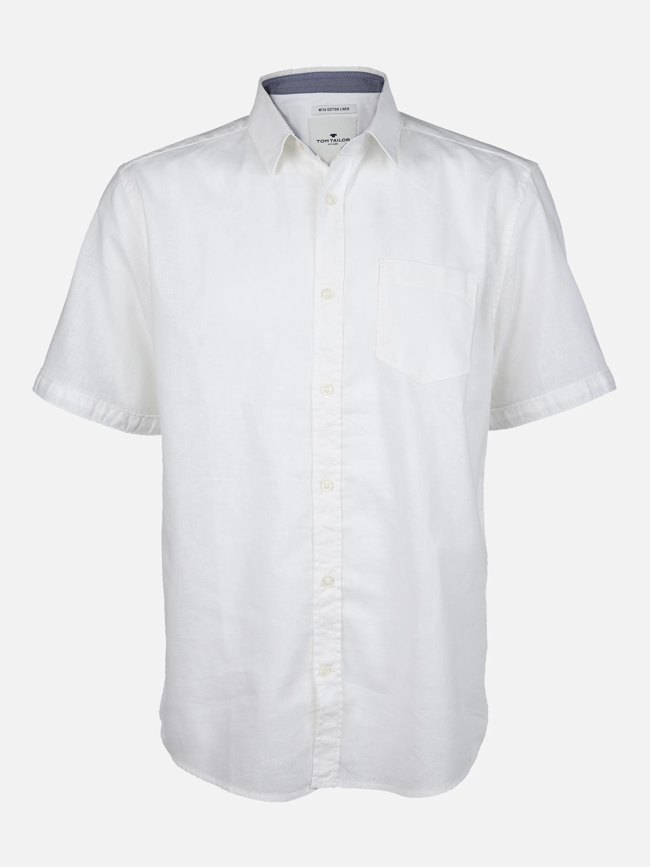 Tom Tailor 1025212 regular cotton linen s Weiß 850231 10332 1