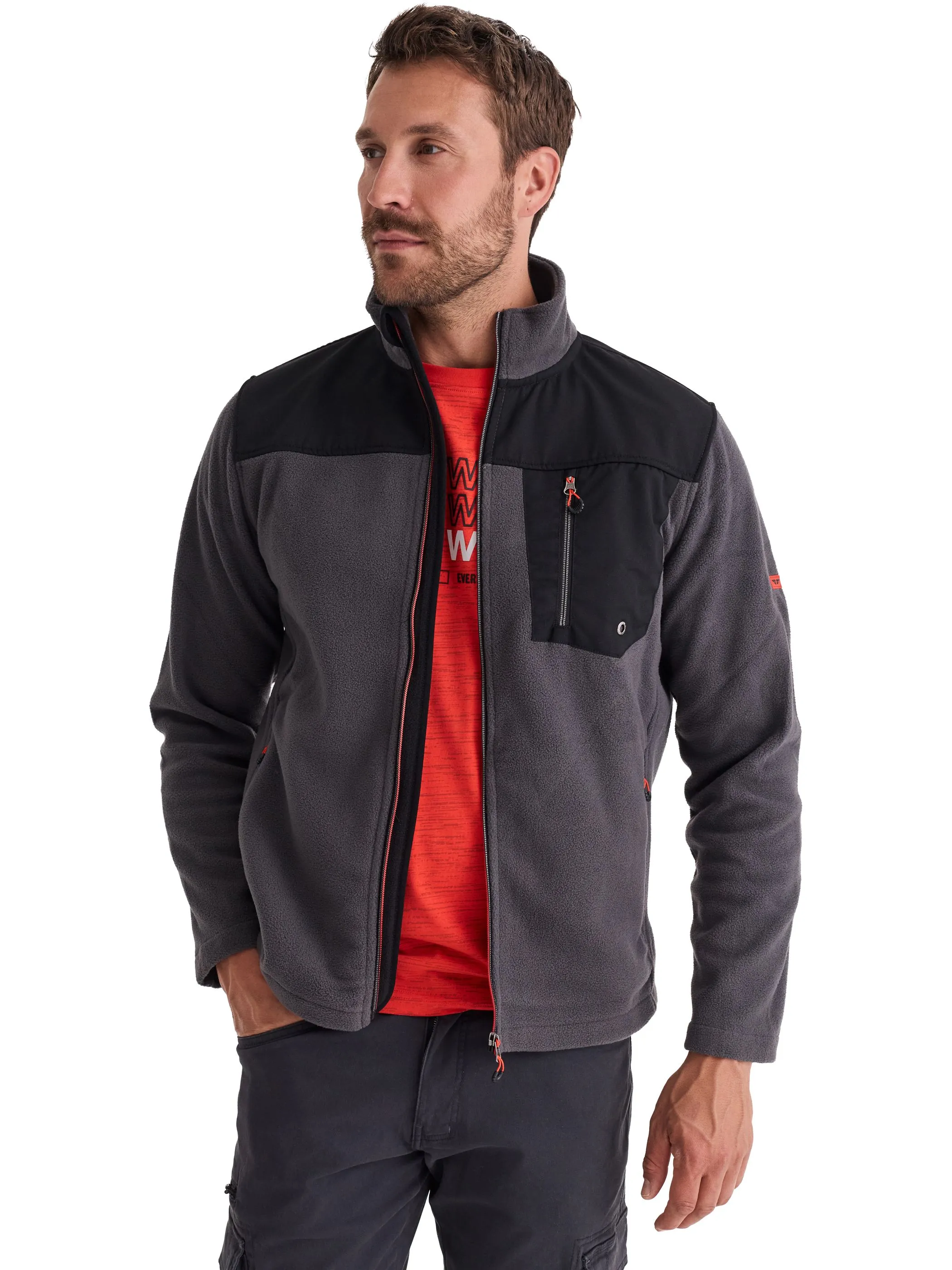 HERO by John Medoox 72030180009122 He. Outdoor Jac Grau 937255 9122 4
