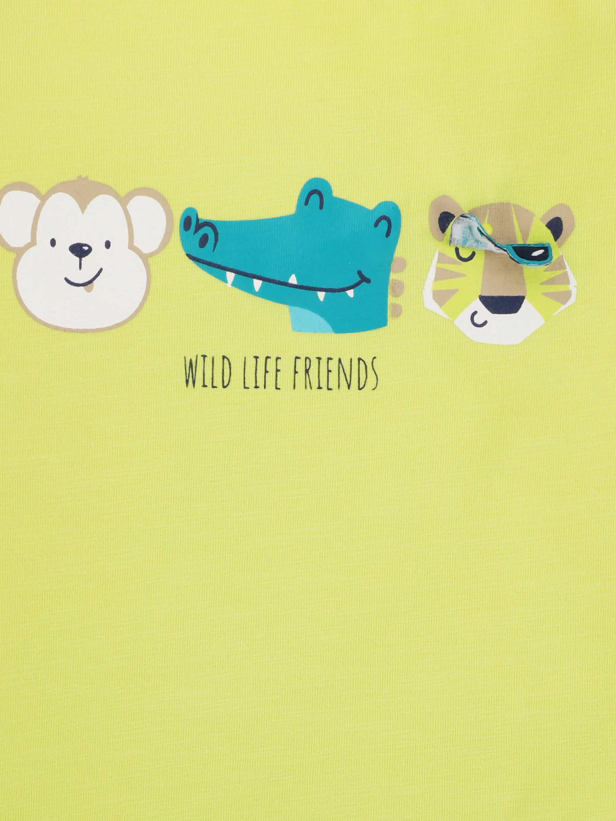 Bubble Gum BJ T-shirt mit Frontdruck und Applikation in gelb Gelb 892541 GELB 3 Bubble Gum BJ T-shirt mit Frontdruck und Applikation in gelb Gelb 892541 GELB 3