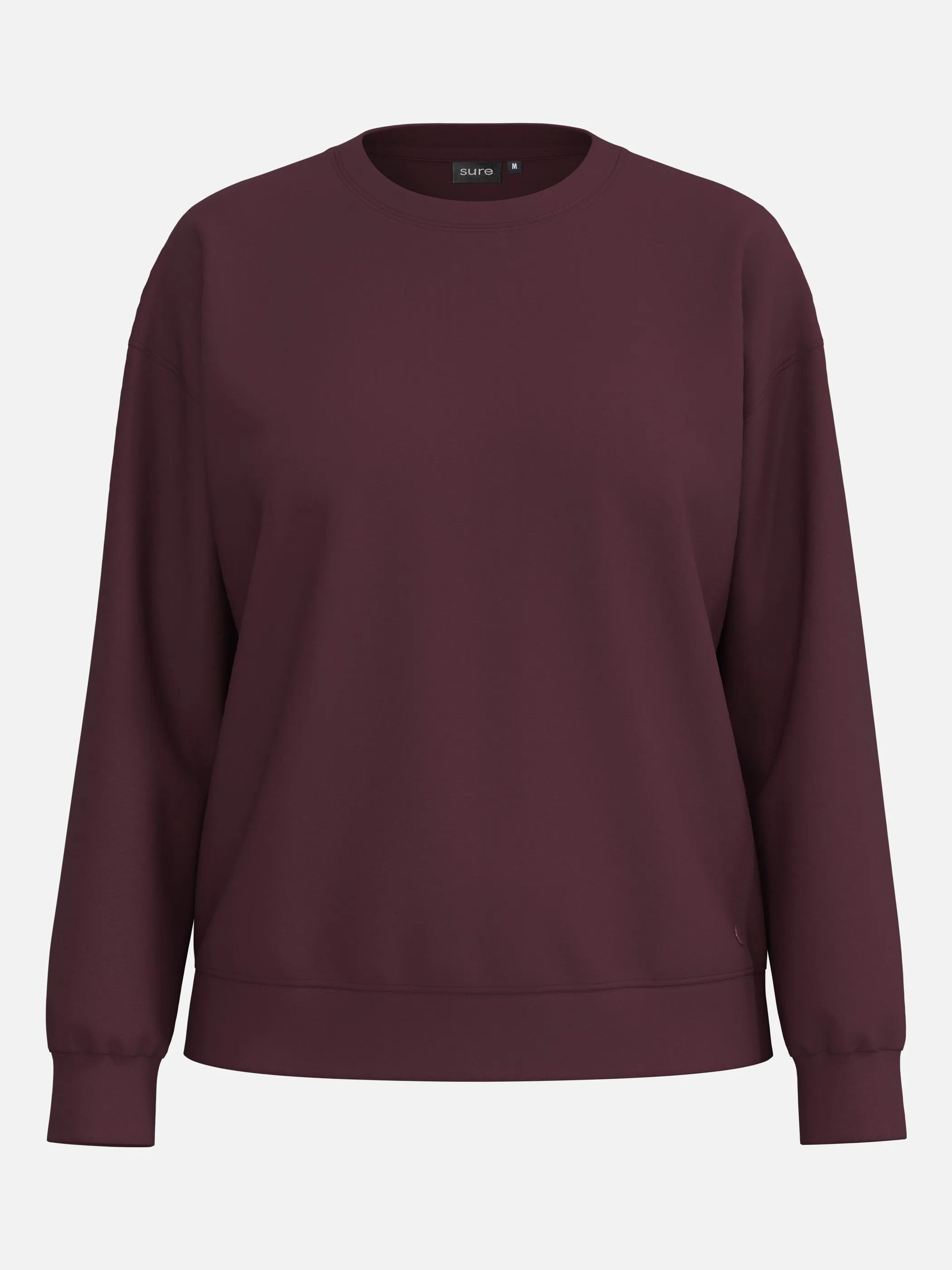 Sure Da-Sweatshirt Rot 930033 BURGANDI 1