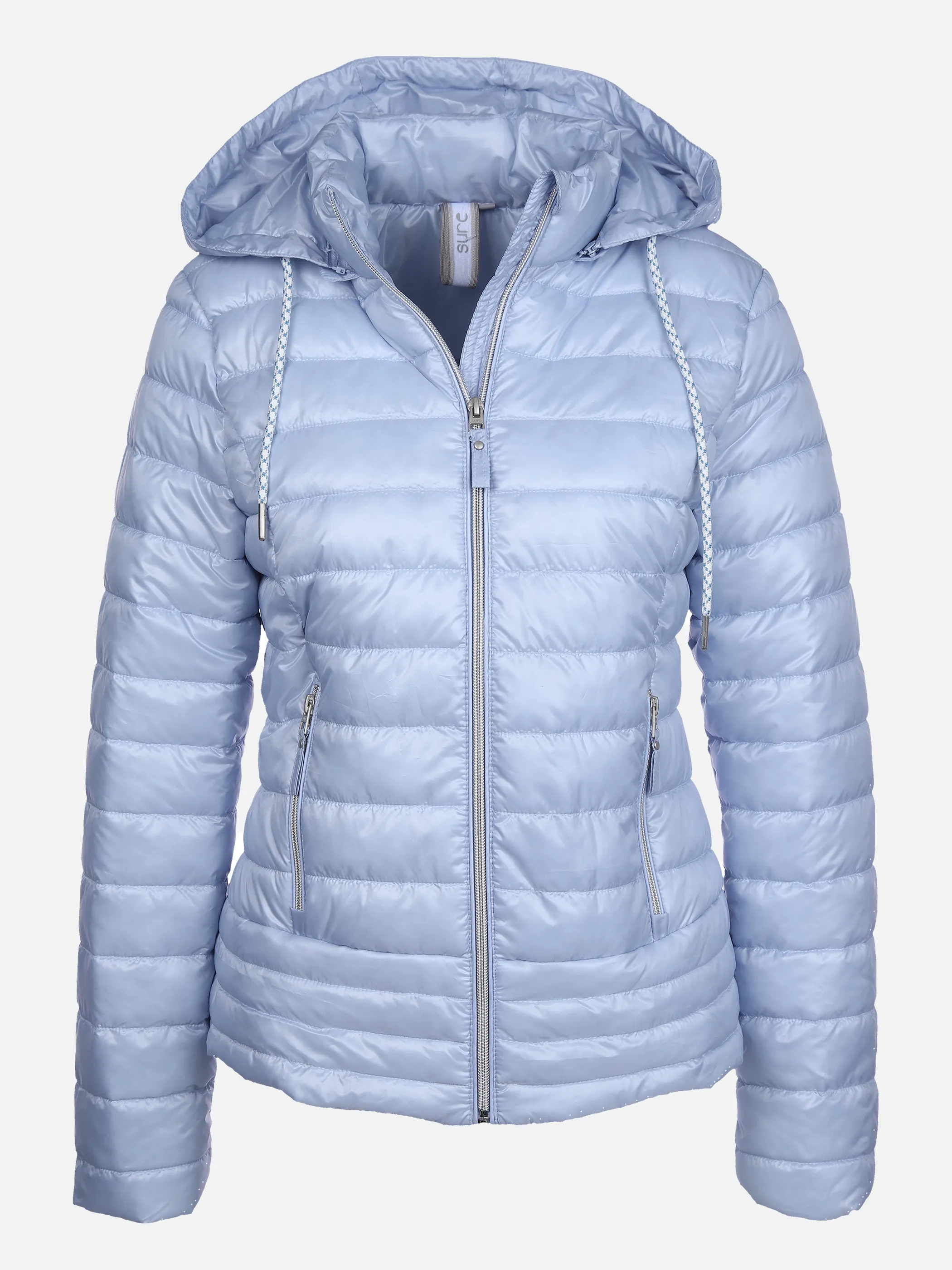 Sure Da-Steppjacke mit Kapuze Blau 860517 LIGHT BLUE 1