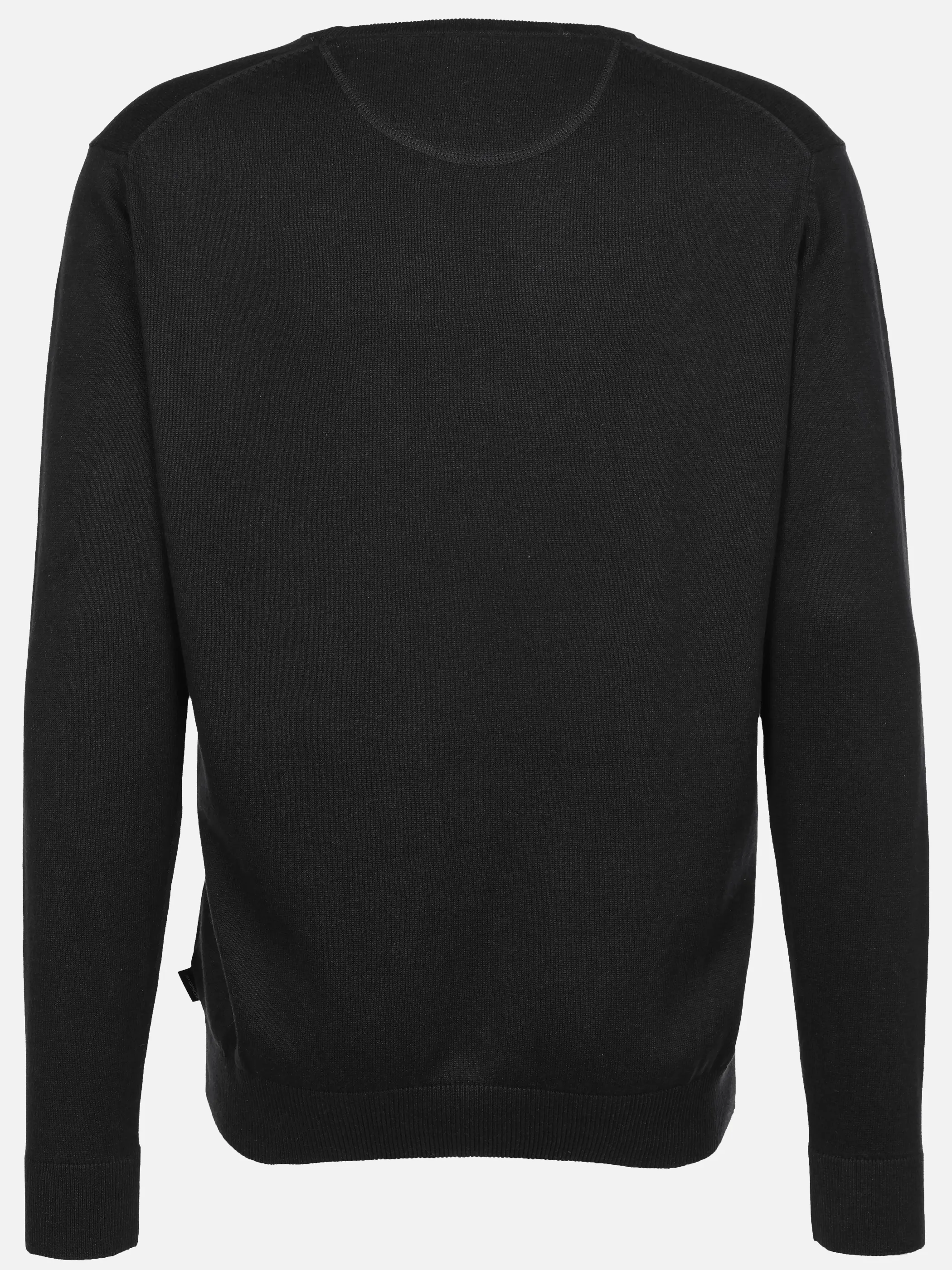 Jim Spencer He. Pullover basic Schwarz 930309 BLACK 2