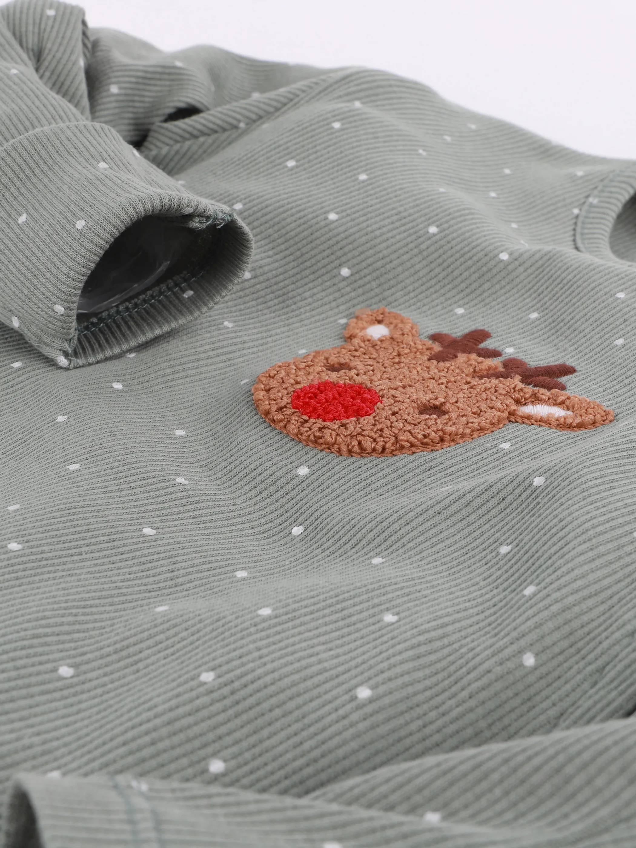 Bubble Gum BU Weihnachts-Pyjama mit Rentier-Appli in grün Grün 916319 GRÜN 3