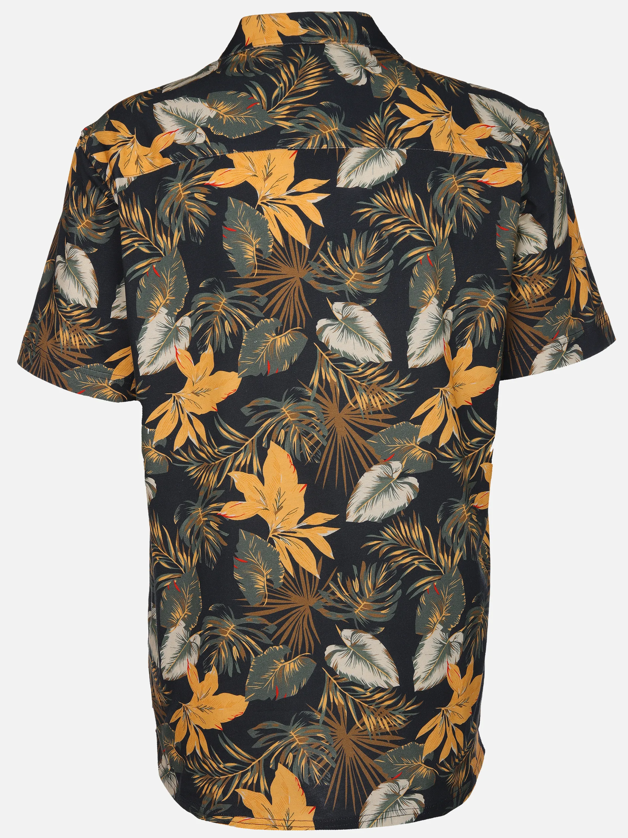 Jim Spencer He. Resorthemd 1/2 Arm allover Print Blau 908354 NAVY 2