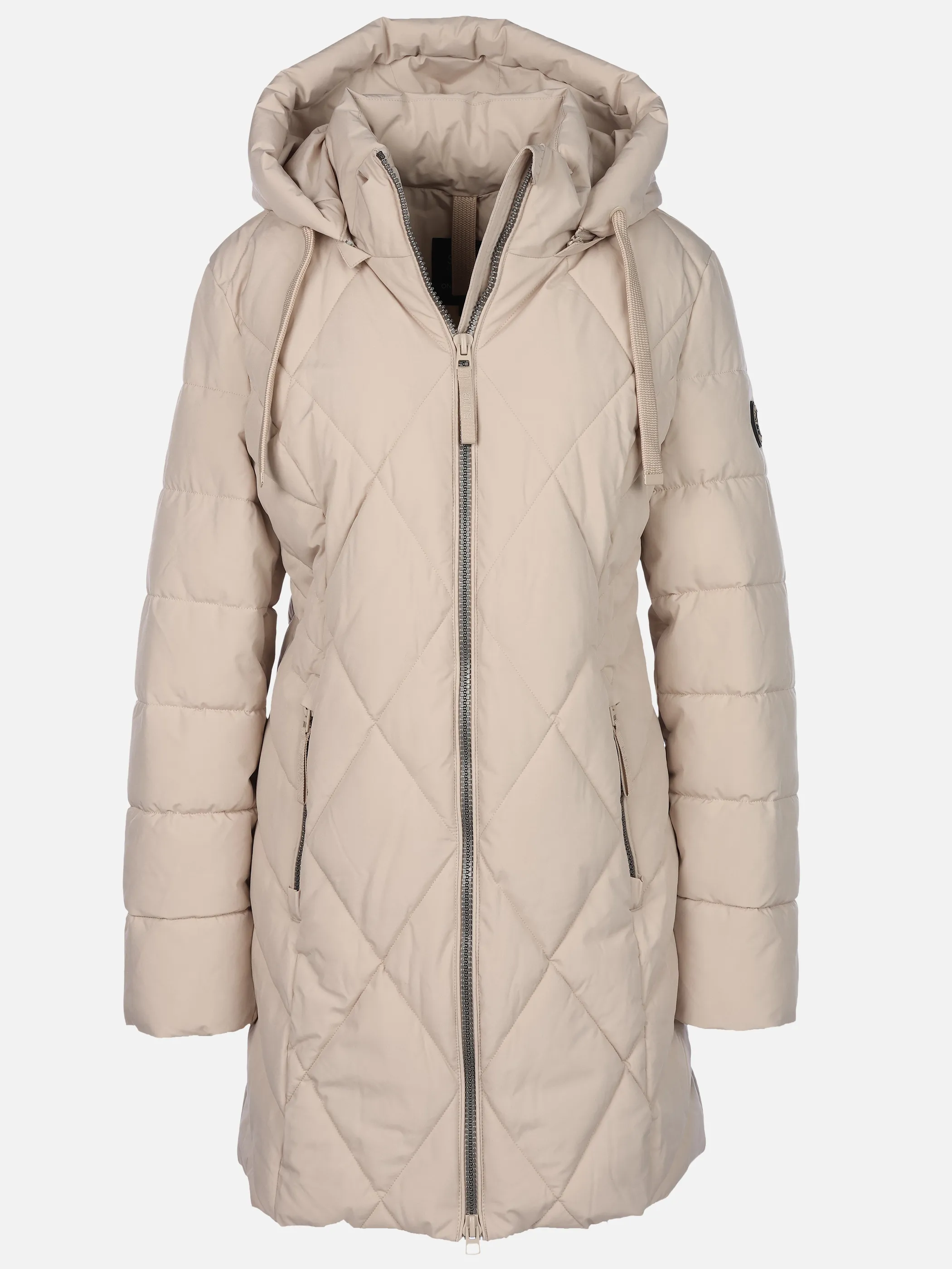 Sure Da-Steppmantel m. Kapuze, sure Beige 929152 OXFORD TAN 1