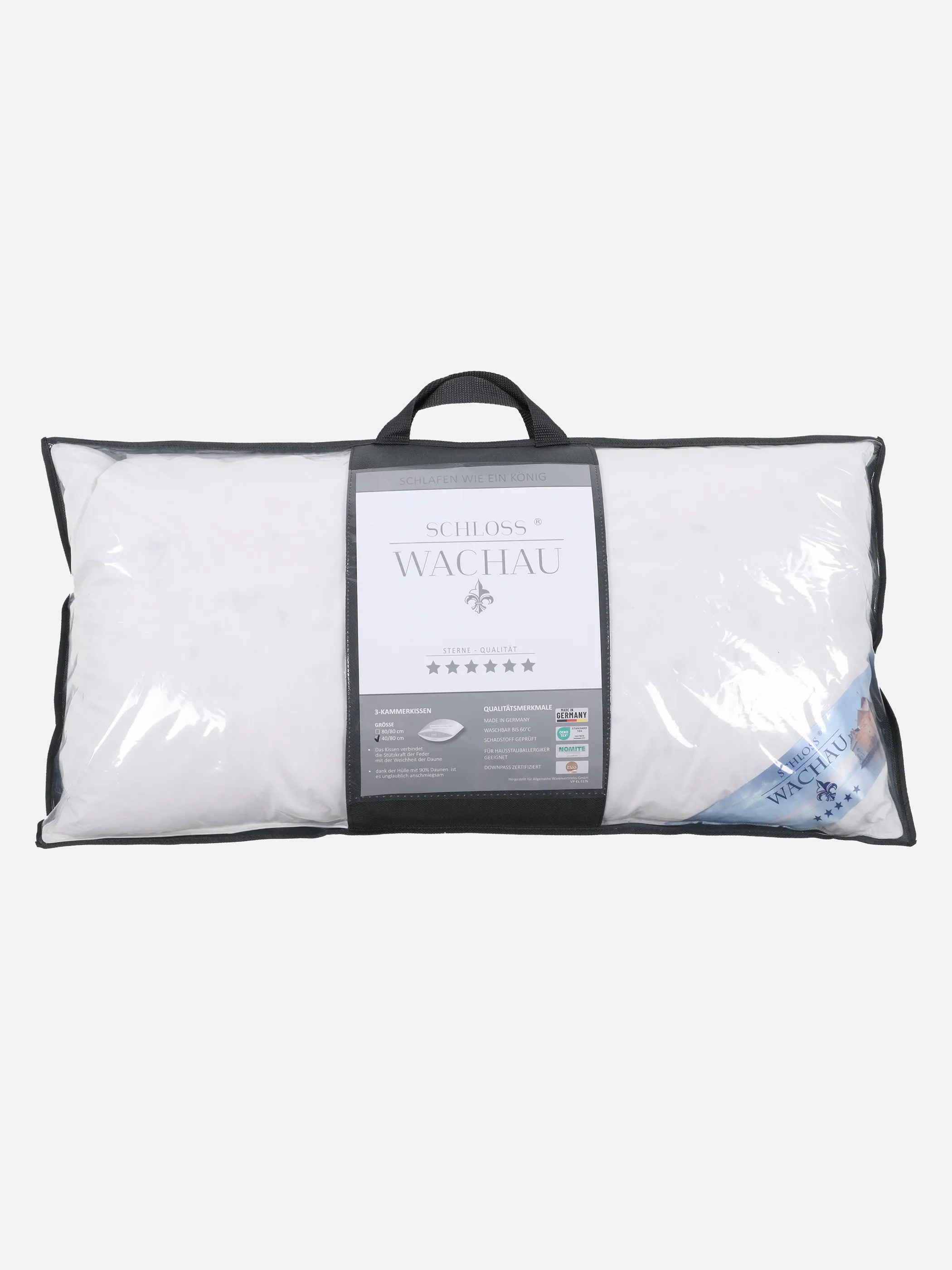 Schloss Wachau 3-Kammerkissen 40x80 Weiß 878047 WEIß 4 Schloss Wachau 3-Kammerkissen 40x80 Weiß 878047 WEIß 4