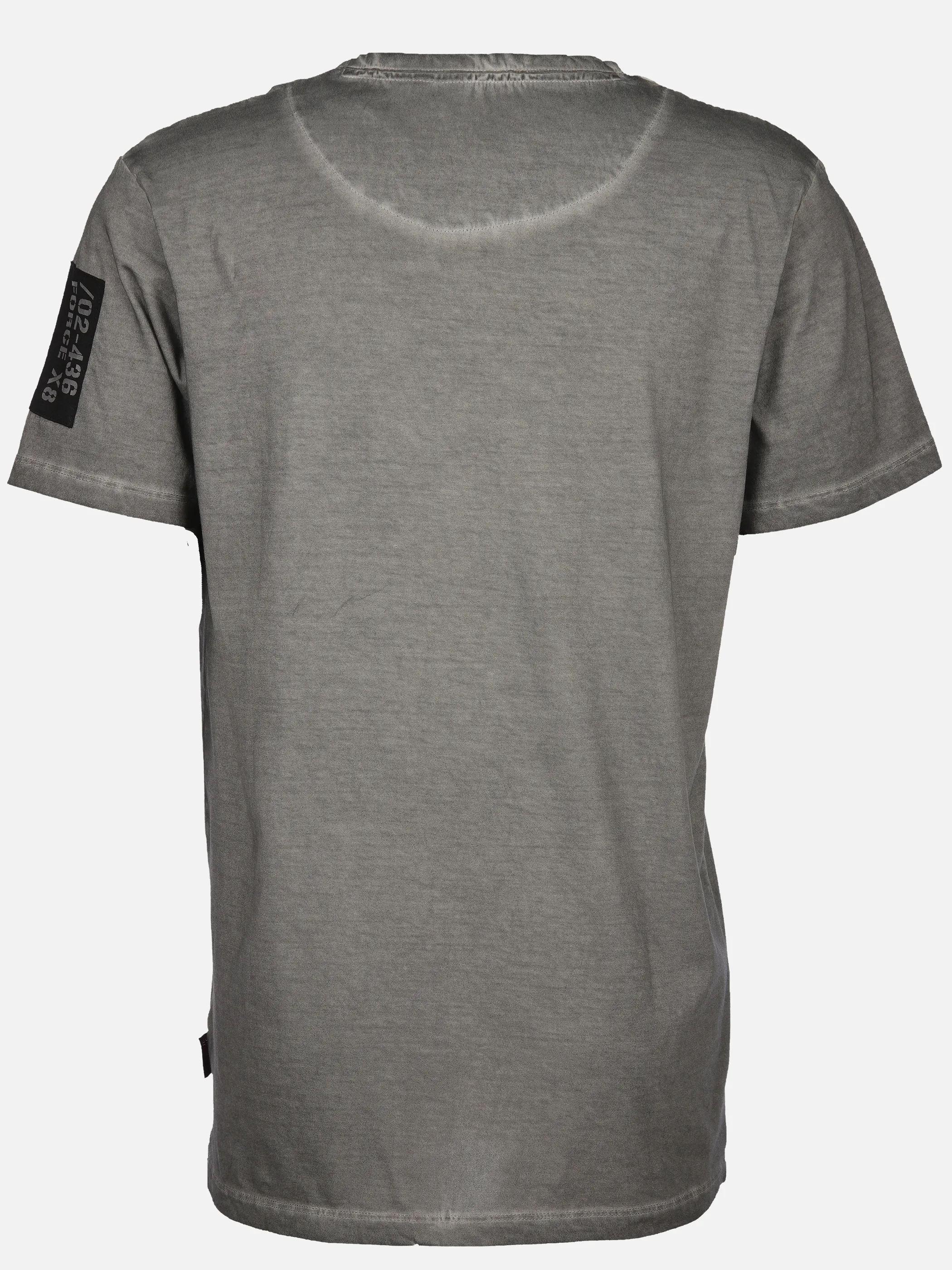 Southern Territory He. Henleyshirt 1/2 Arm cut+sewn washer Grau 910618 GRAU 2