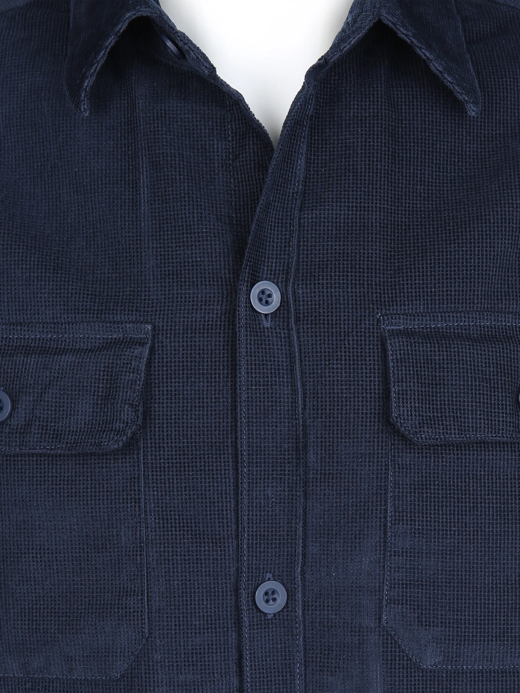 Tom Tailor 1026866 comfort waffle corduro Blau 856789 10302 3
