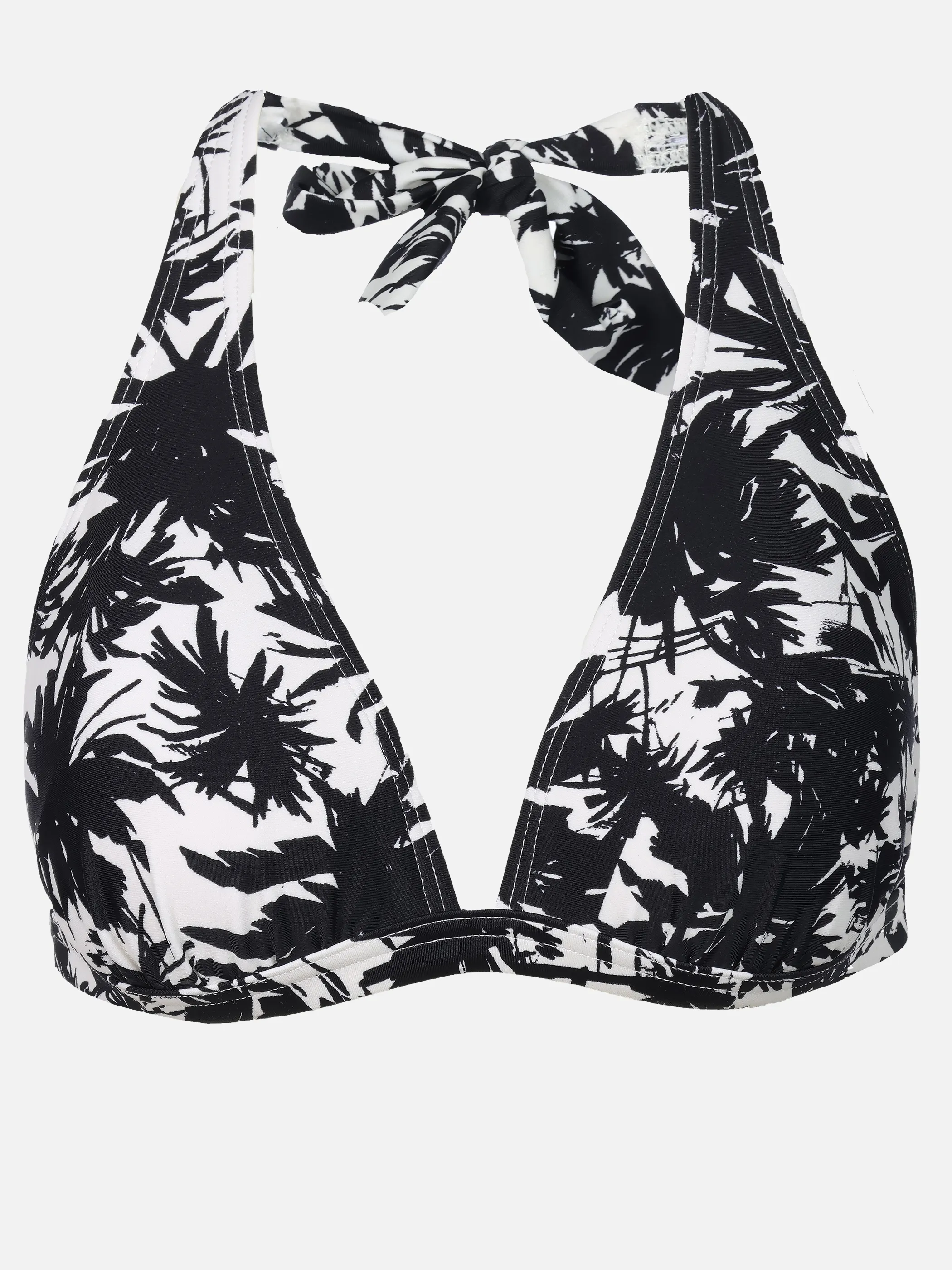 Grinario Sports Da-Bikini Triangel Top Schwarz 922566 BL/WH 1