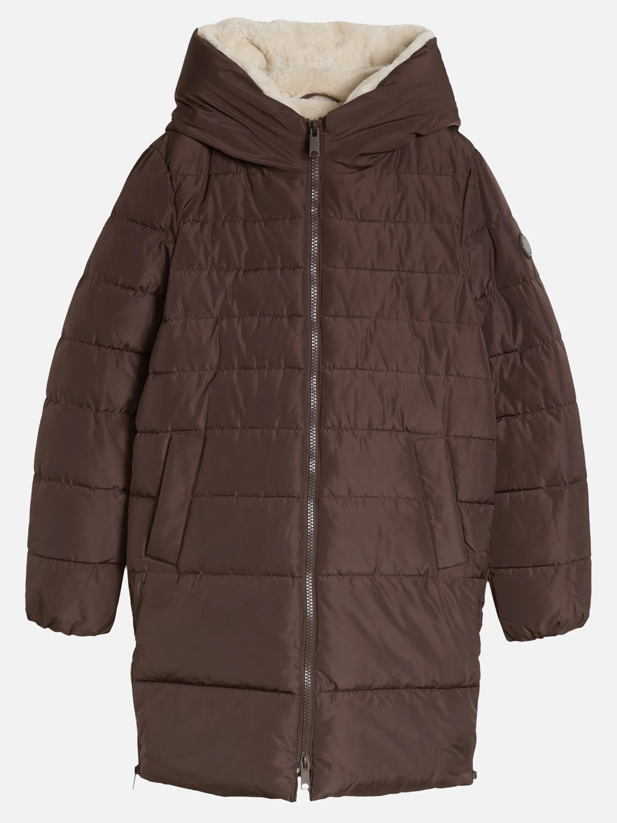 Tom Tailor 1054191 cosy puffer coat Braun 934177 13234 3