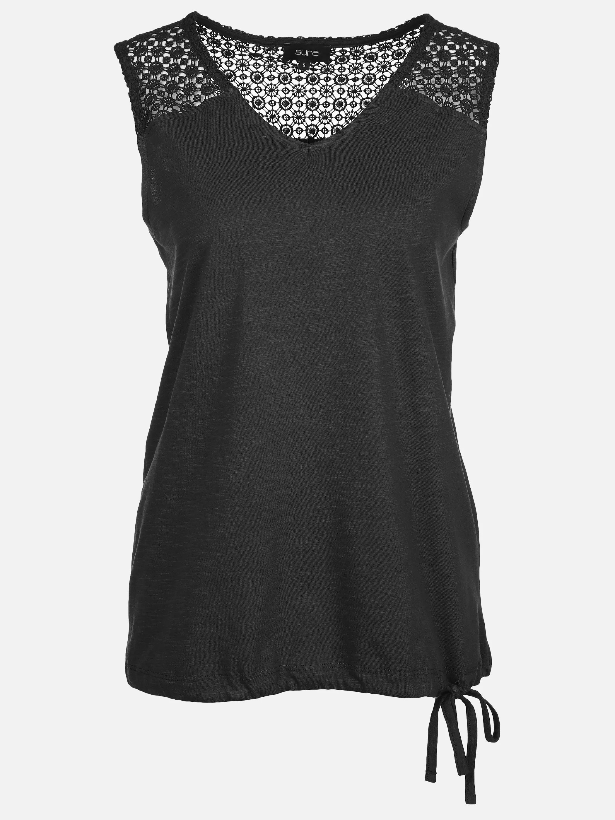 Sure Da-Jersey-Tanktop Schwarz 890098 BLACK 1
