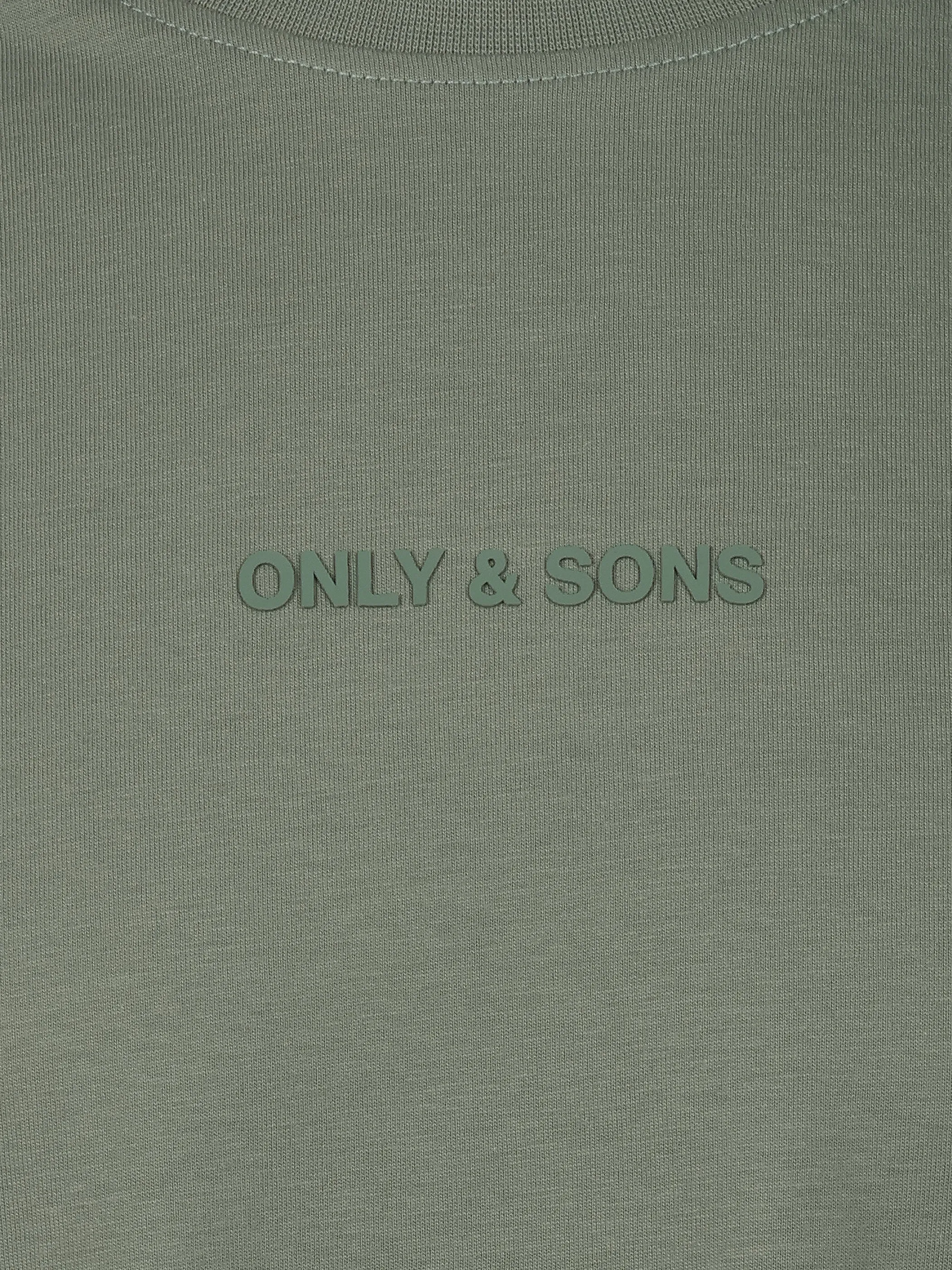 Only & Sons 22028147 ONSLEVI LIFE REG TEXT Grün 889156 239535001 3