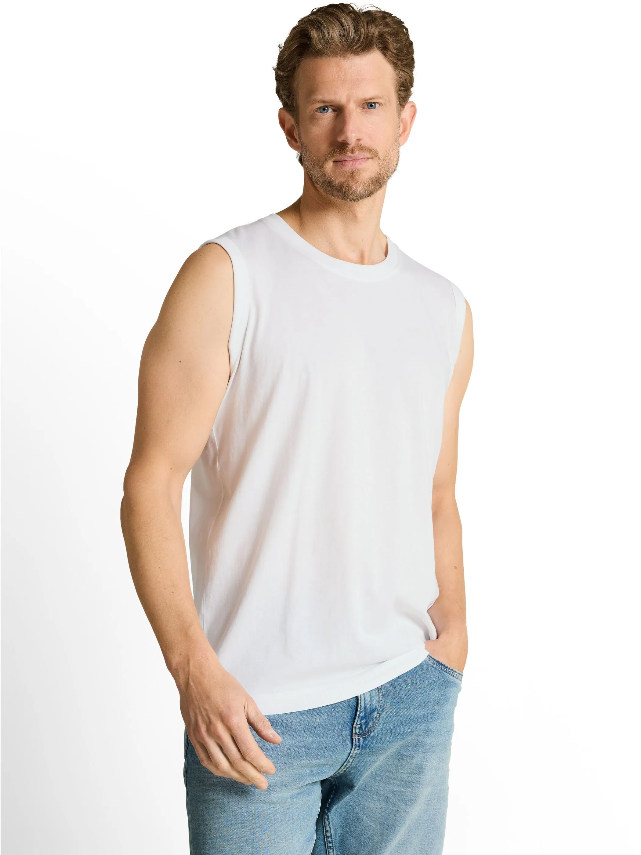 Tom Tailor 1050223 printed tanktop Weiß 922119 20000 1