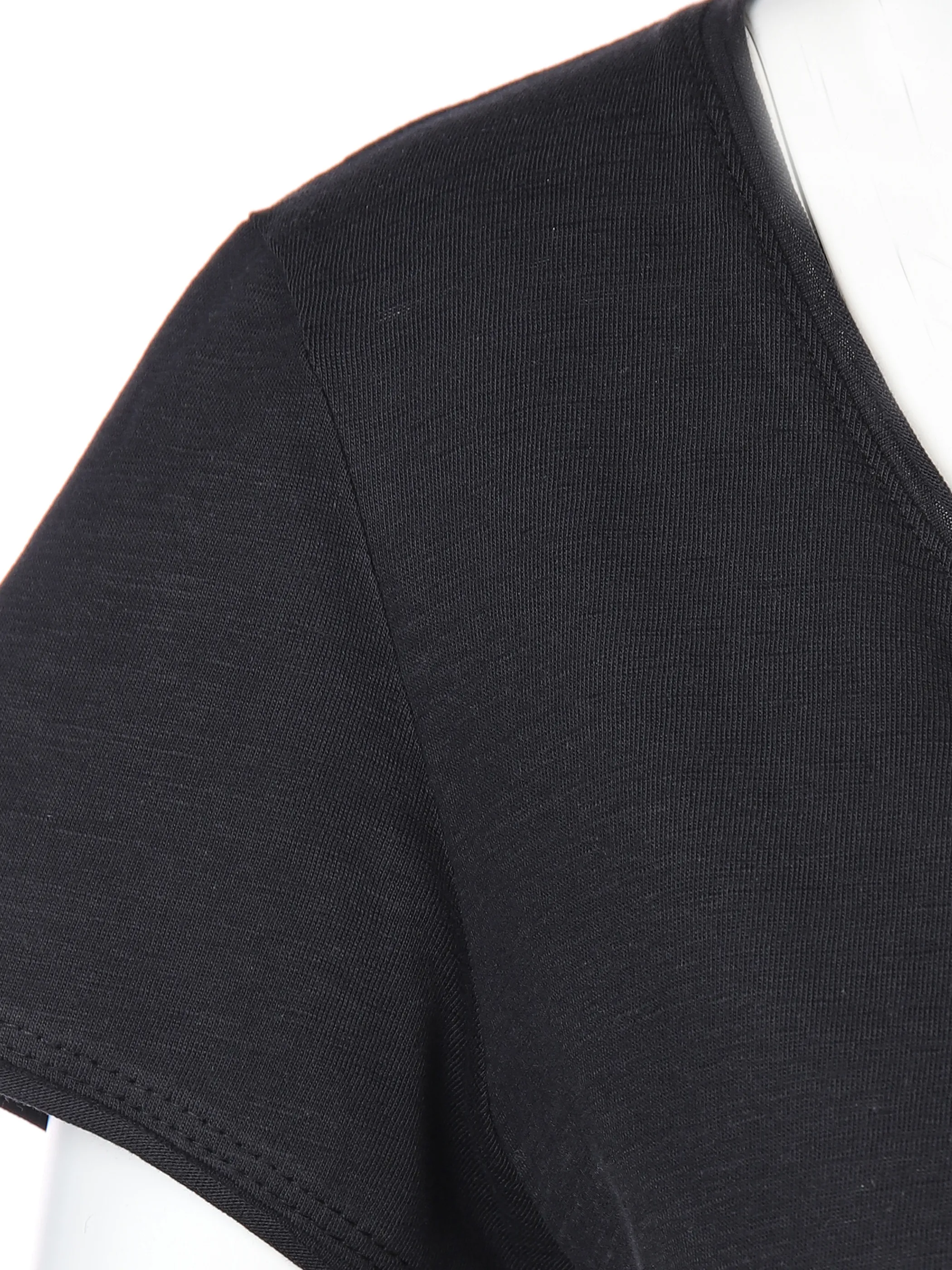 IX-O YF-Da-T-Shirt, V-Neck Schwarz 873740 BLACK 3