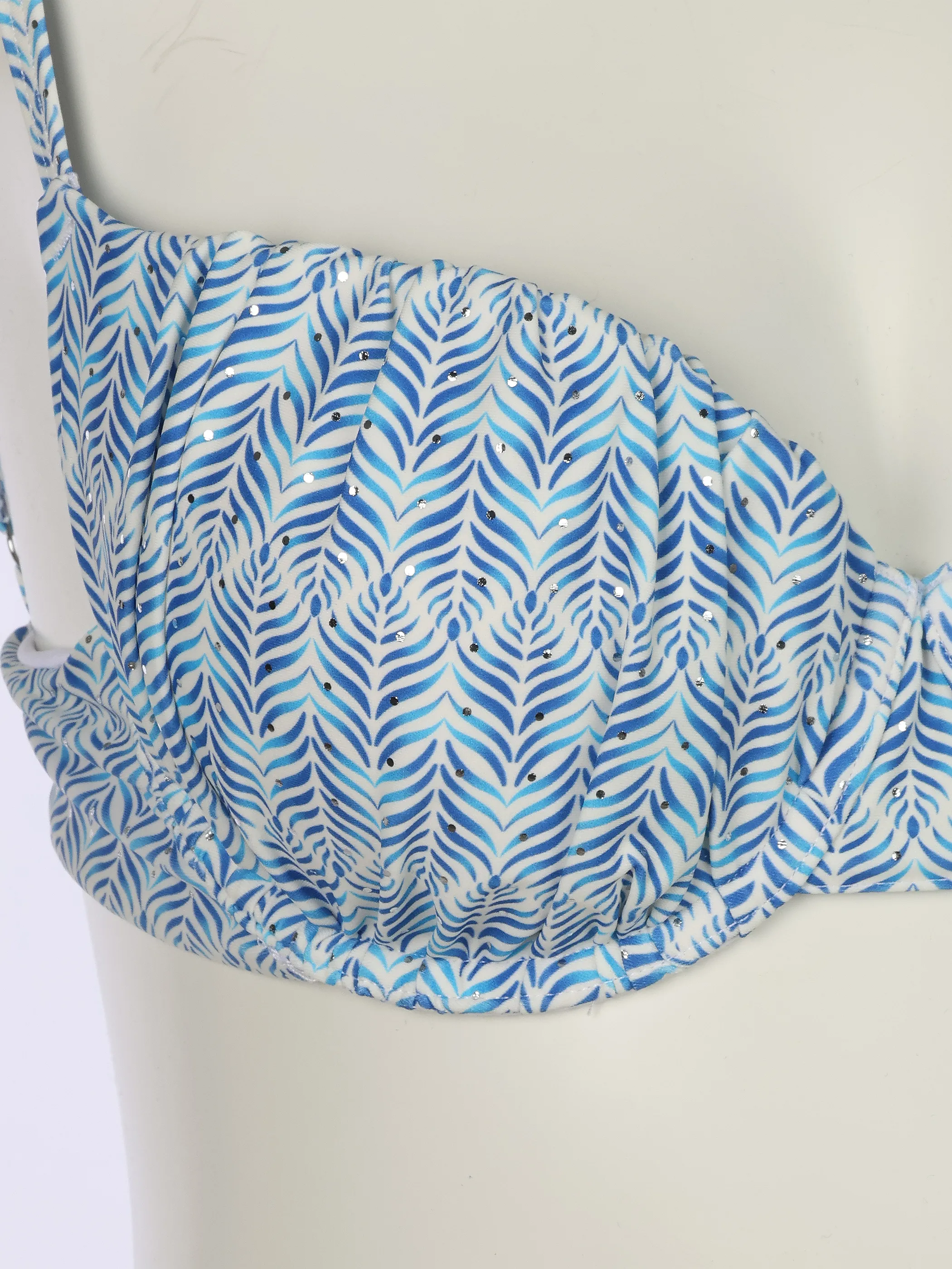 Grinario Sports Da-Bikini-Set, m. Silber-Druck Blau 922559 BLUE 3