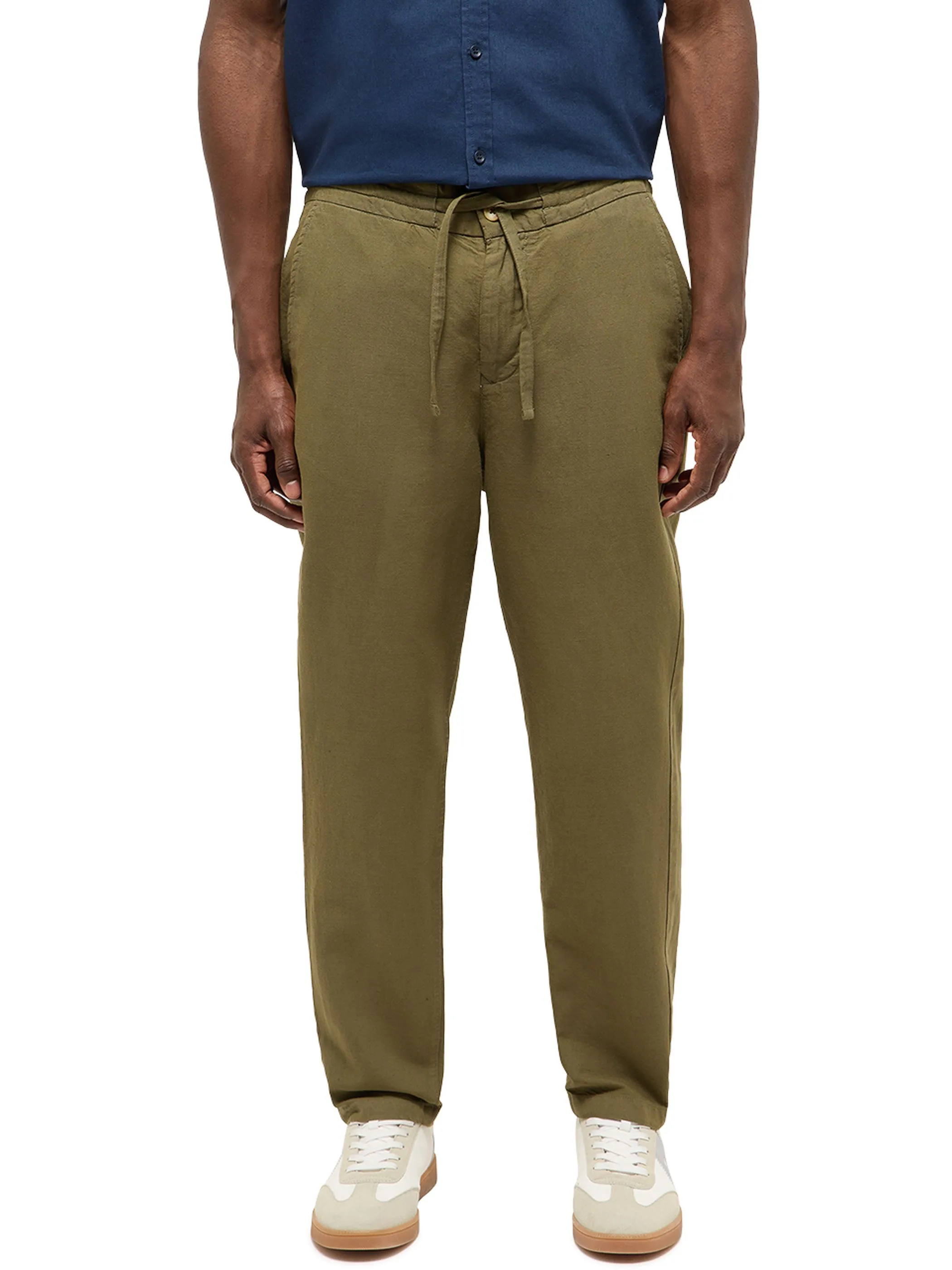 Mustang 1017753 STYLE MILANO LINEN JOG Grün 929092 6358 1