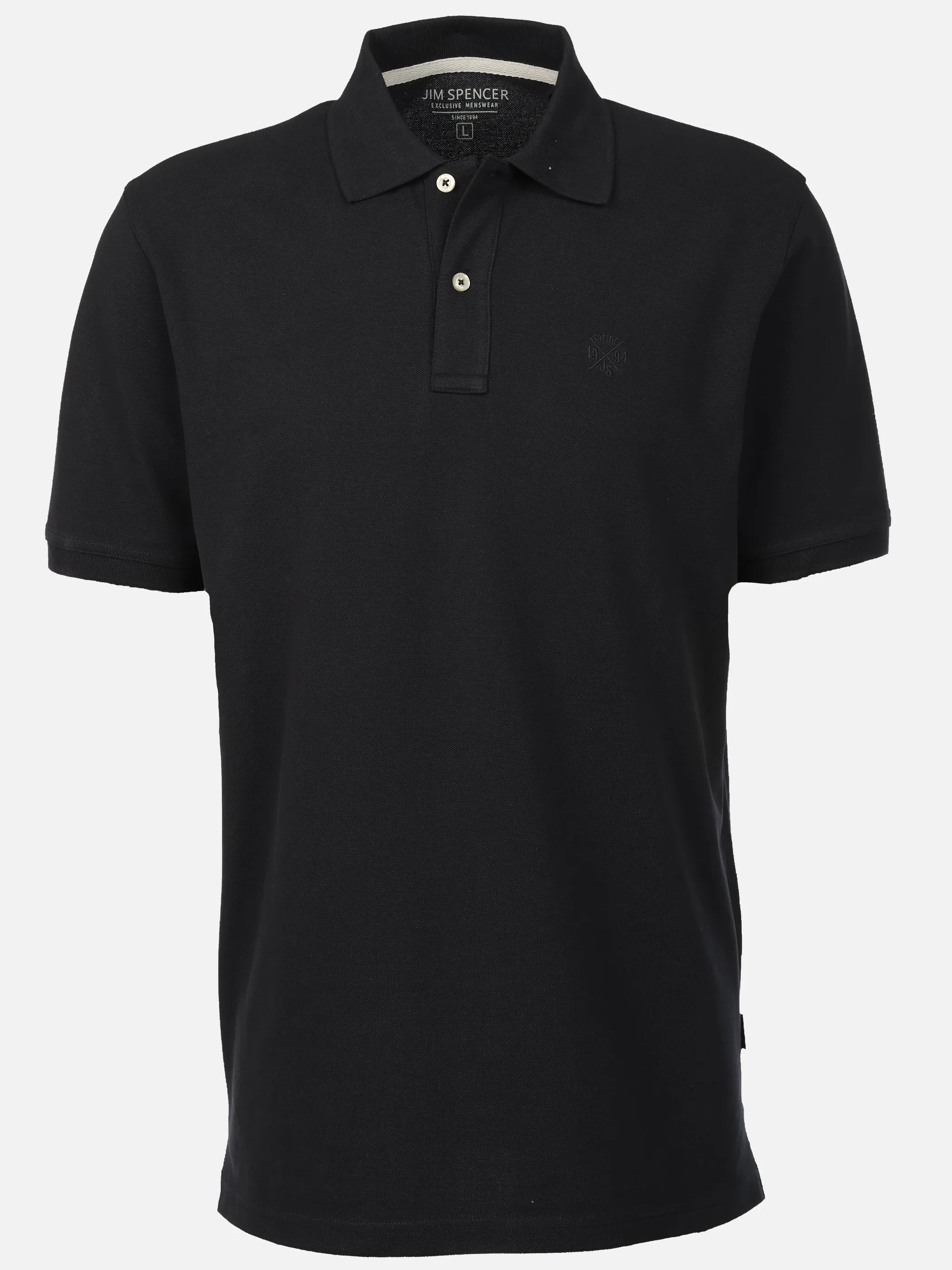 Jim Spencer He. Poloshirt 1/2 Arm basic Blau 922513 NAVY 1