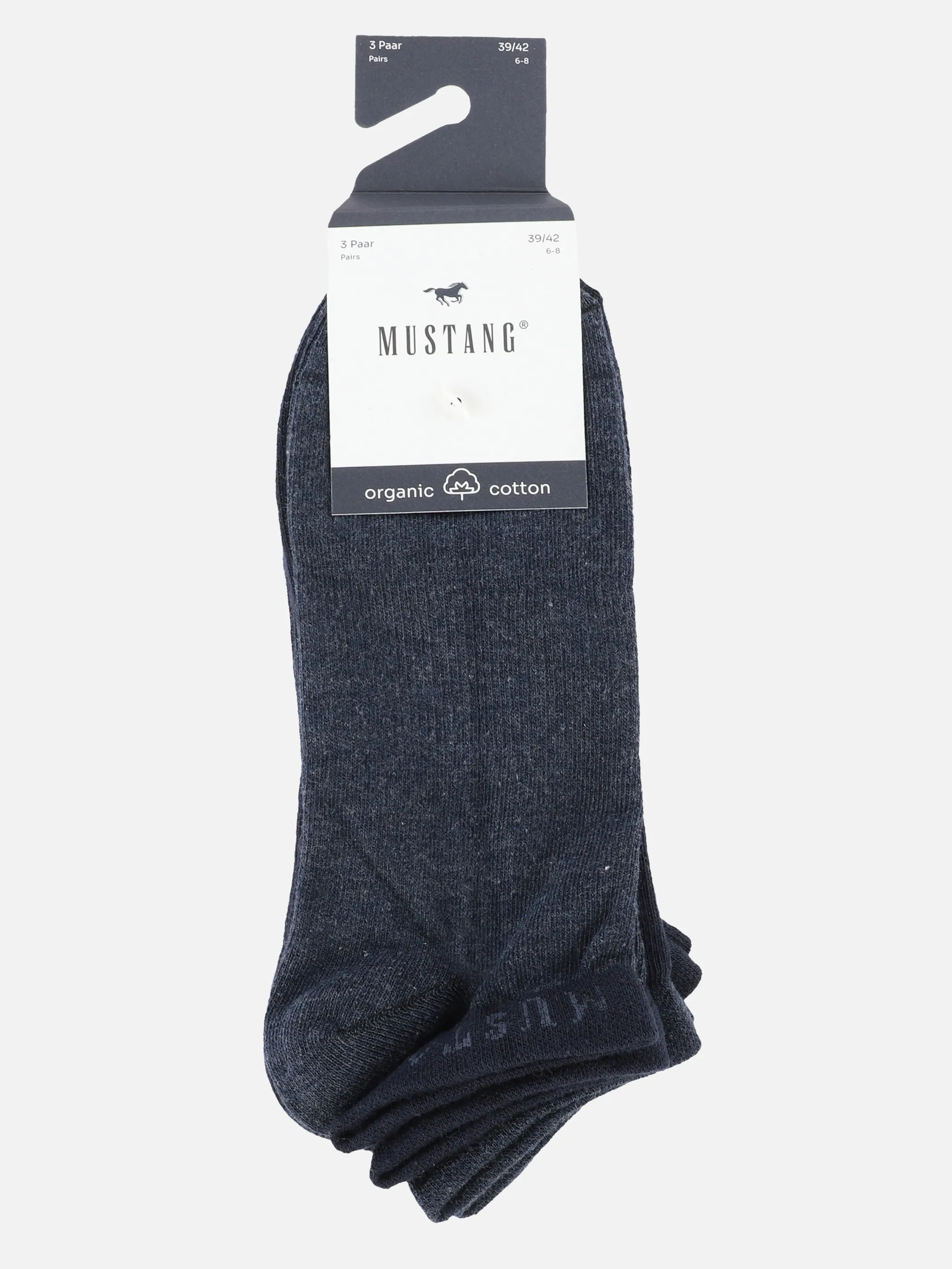 Mustang MU33031 He-Sneaker 3er organic Blau 861710 5703 3