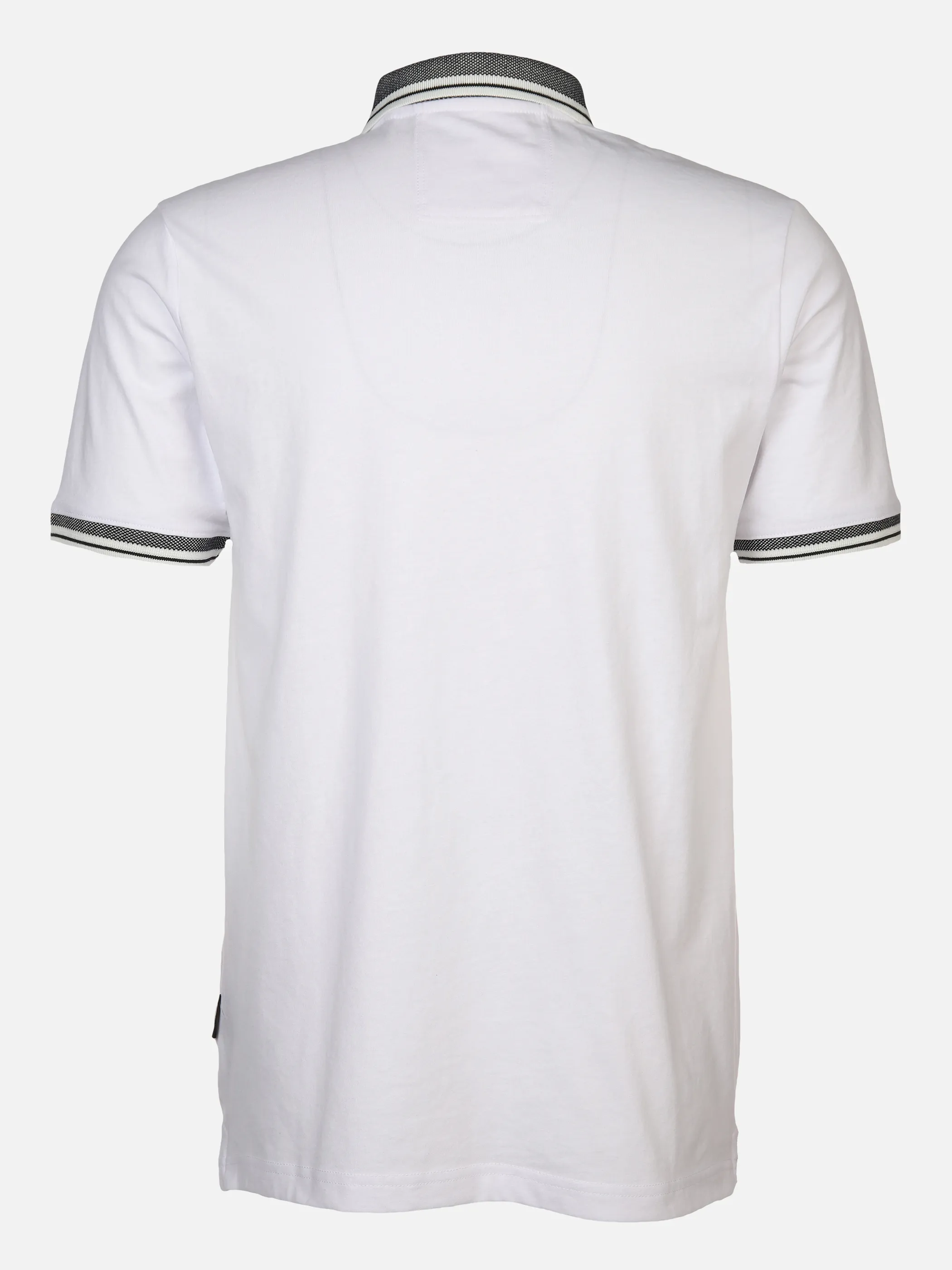 Jim Spencer He. Poloshirt 1/2 Arm spacedyed Weiß 876006 WEIß 2