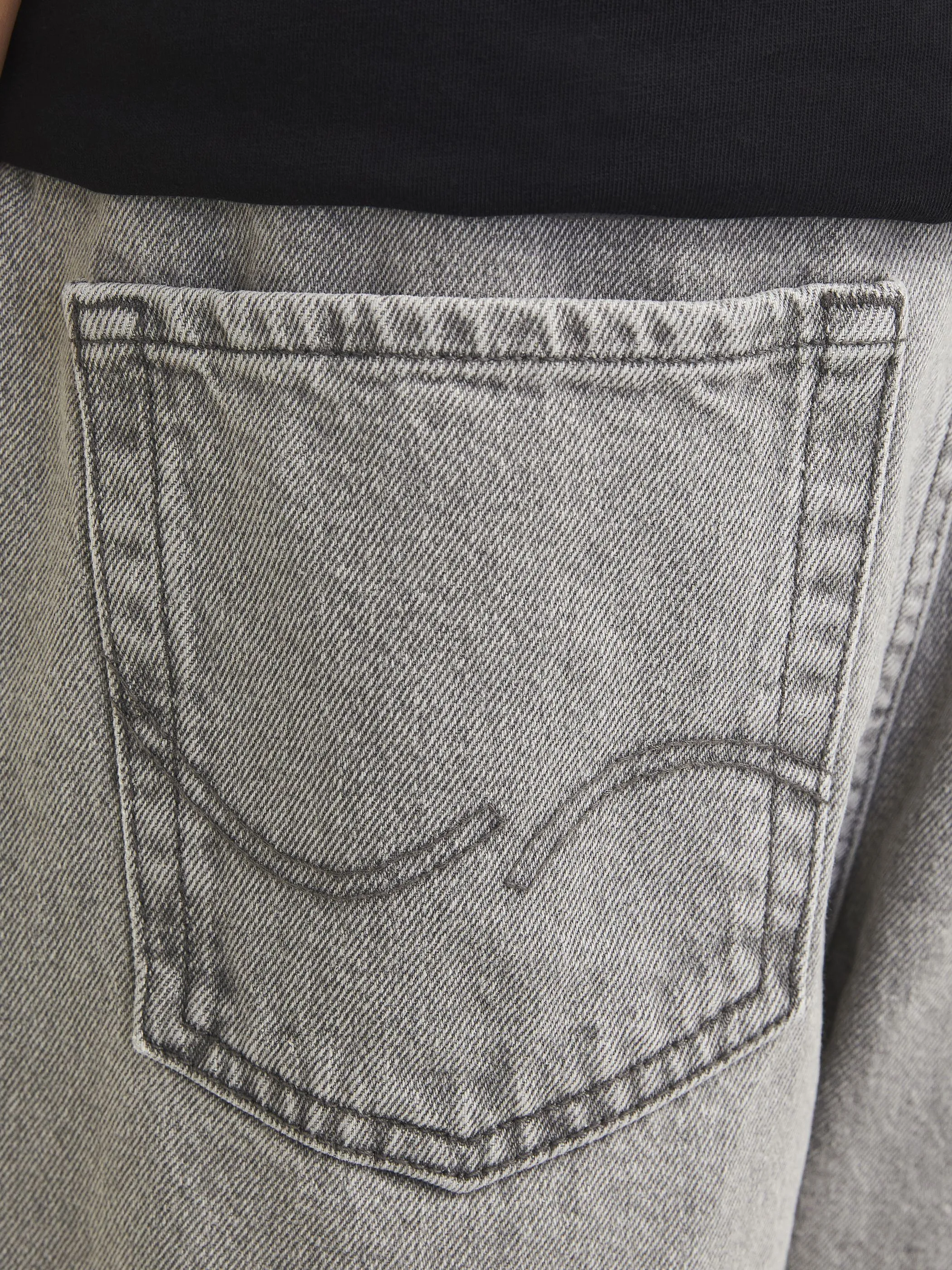 Jack&Jones Junior 12279854 JJIALEX JJORIGINAL SQ Grau 914220 188778 3