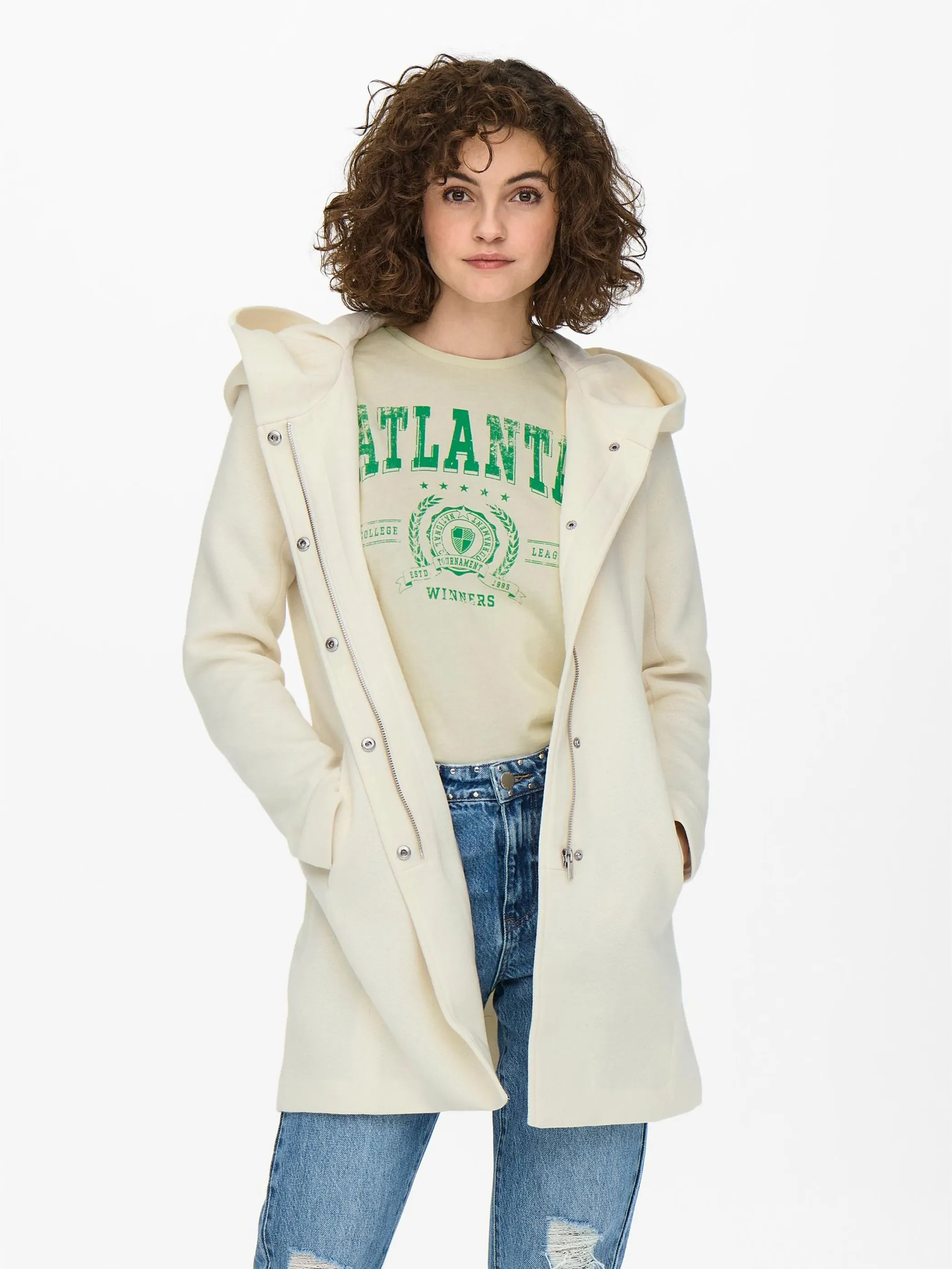Only 15142911 onlSEDONA LIGHT COAT Weiß 765104 177930001 5