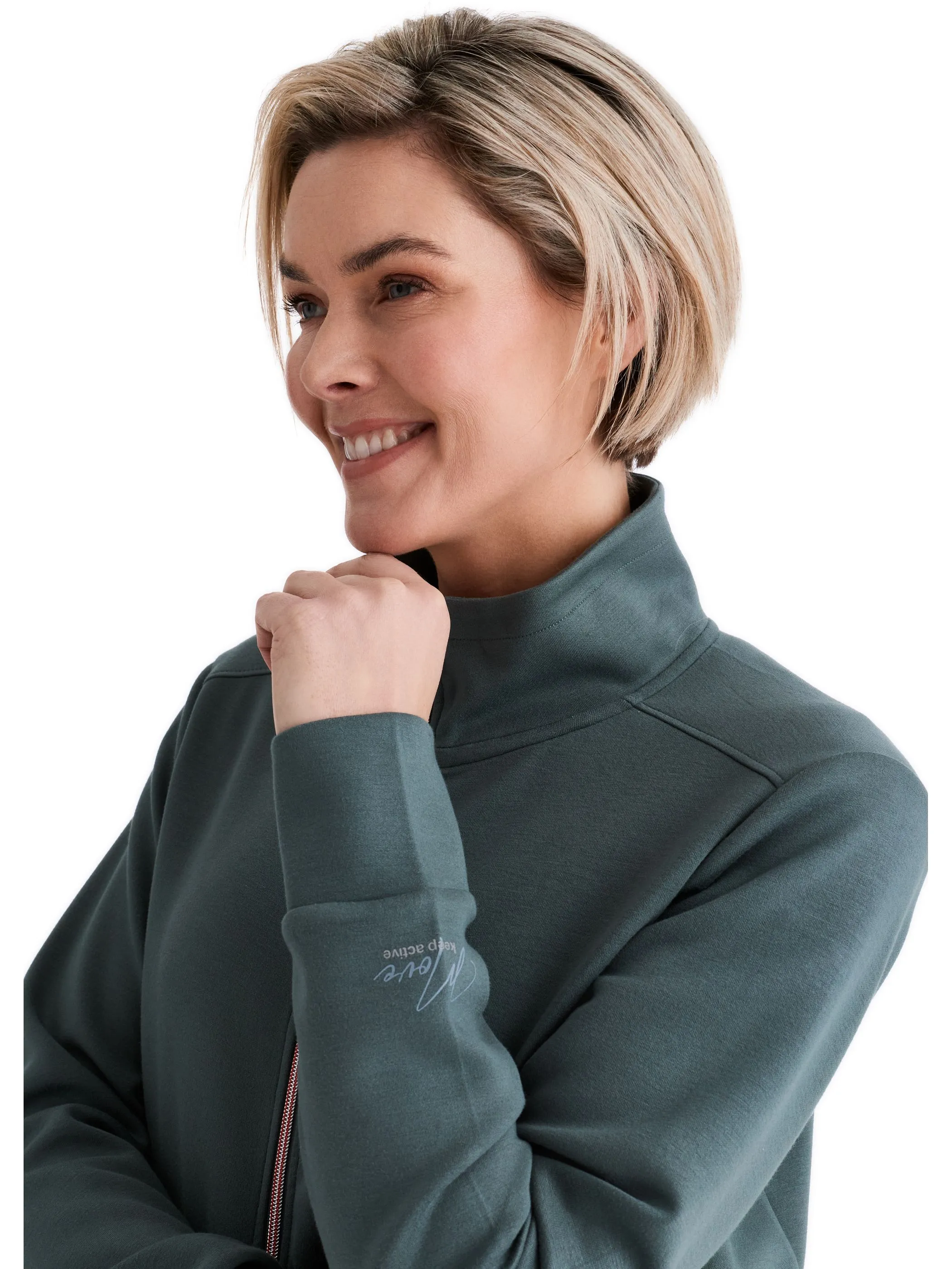 Stooker Athletic 00040000005350 Da-Sweatjacke JARA Grün 928244 5350 3