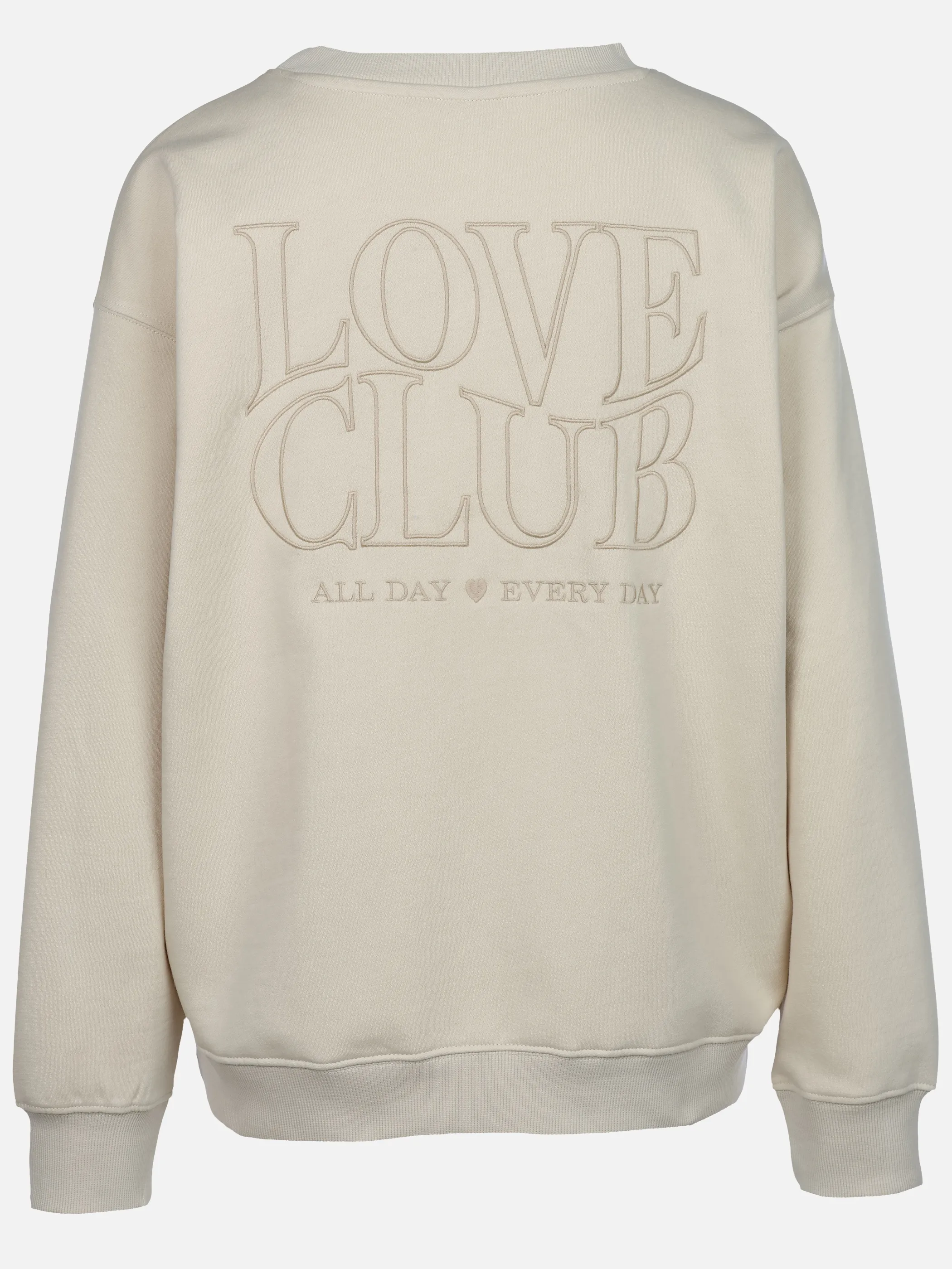 Sure Da. Sweatshirt m. Stickerei Beige 928160 FRENCHOAK 2