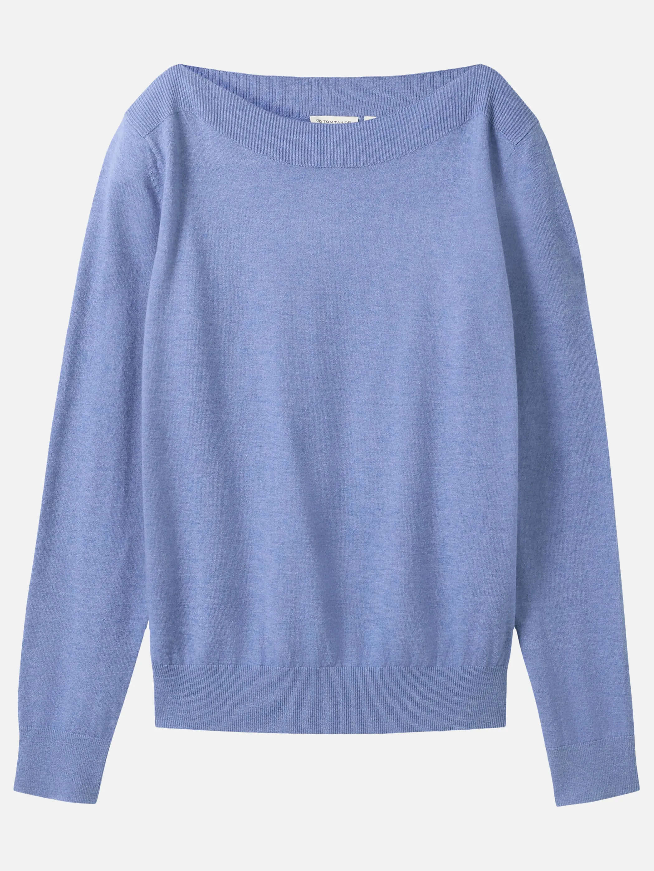 Tom Tailor 1044106 knit boatneck pullover Blau 903042 36521 1 Tom Tailor 1044106 knit boatneck pullover Blau 903042 36521 1