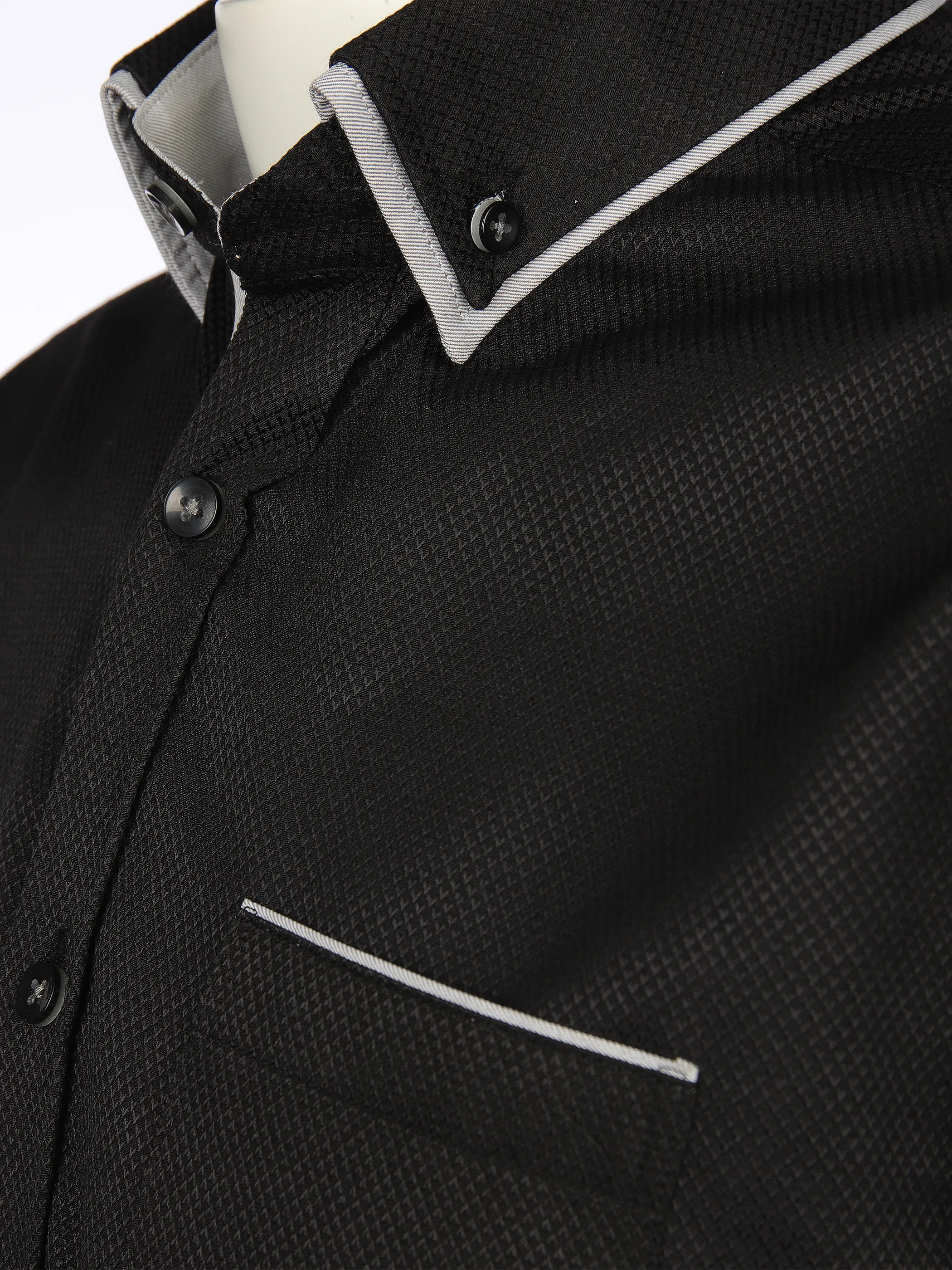 Jim Spencer He. Cityhemd 1/2 Arm celebrate MF Schwarz 895164 BLACK 3 Jim Spencer He. Cityhemd 1/2 Arm celebrate MF Schwarz 895164 BLACK 3