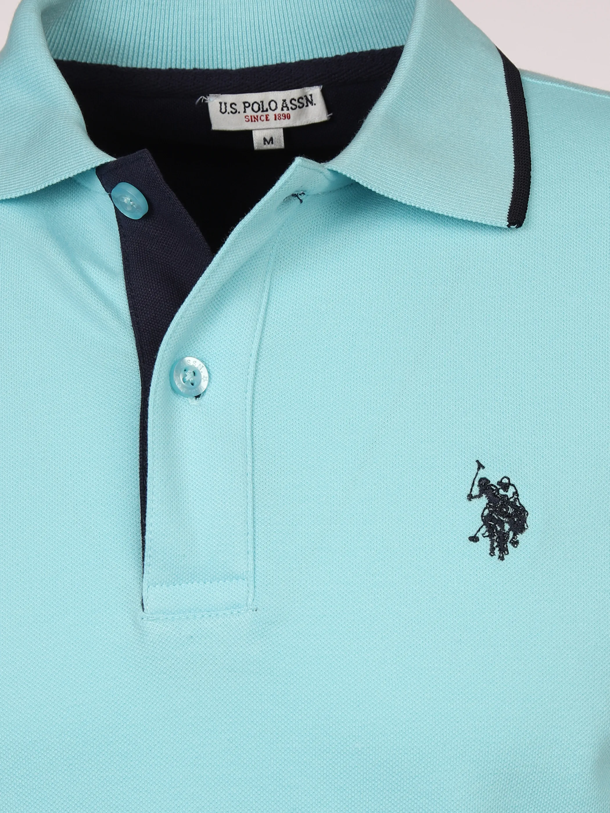 U.S. Polo Assn. He. Poloshirt 1/2 Arm uni Blau 861379 238 COBALT 3 U.S. Polo Assn. He. Poloshirt 1/2 Arm uni Blau 861379 238 COBALT 3
