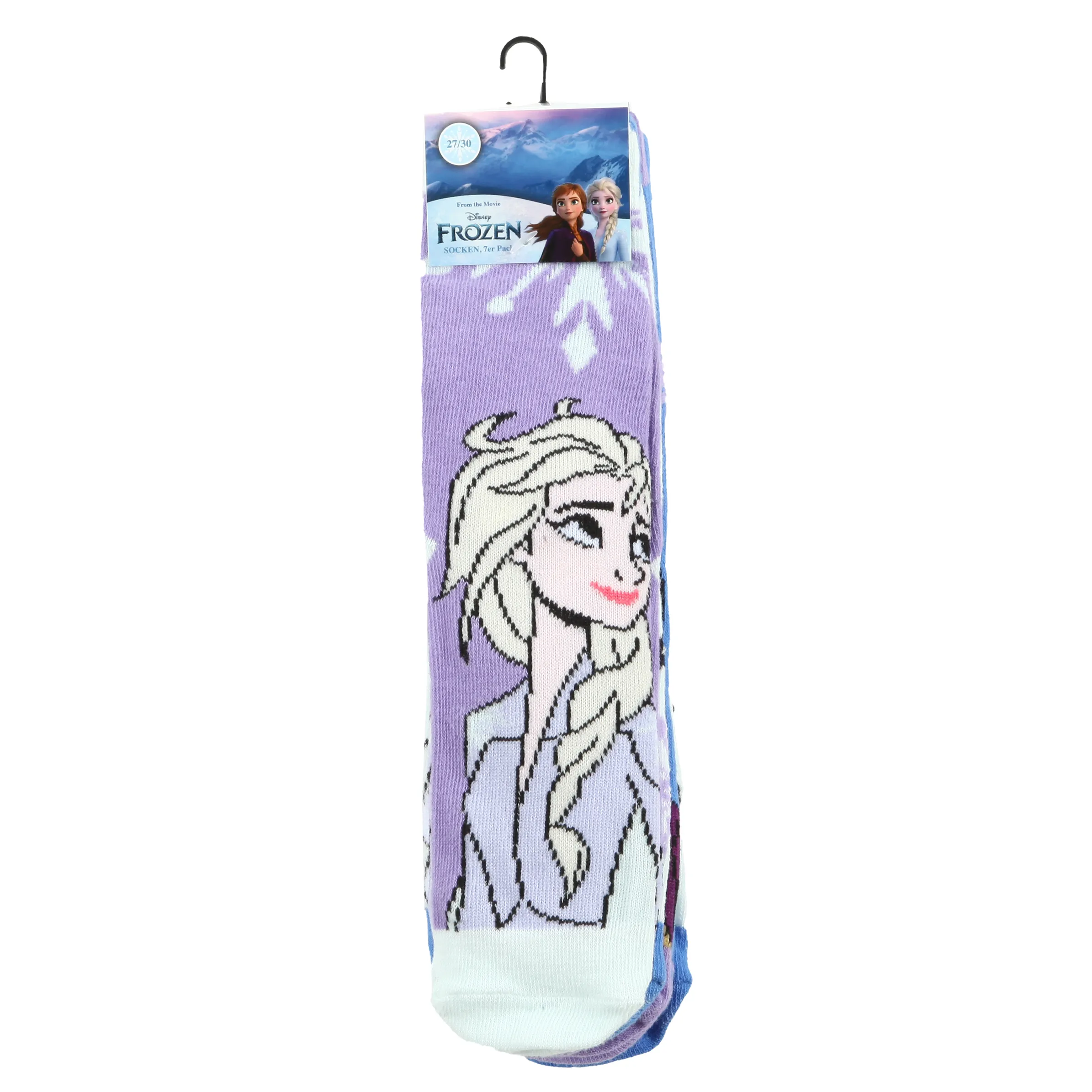 Frozen KM Socken 7er Pack Frozen Bunt 886118 LILA 1