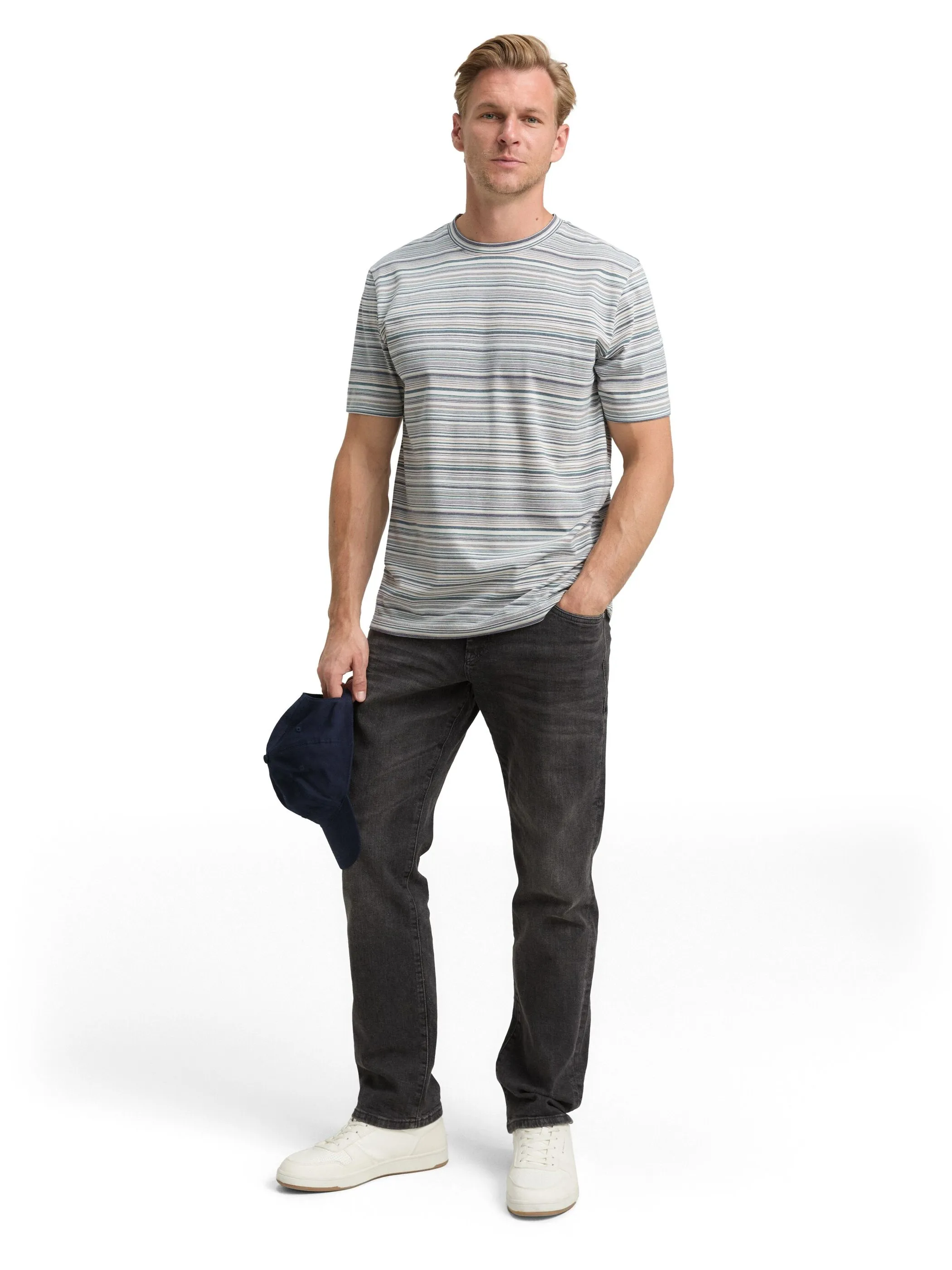 Tom Tailor 1047796 striped t-shirt Weiß 914870 38604 4