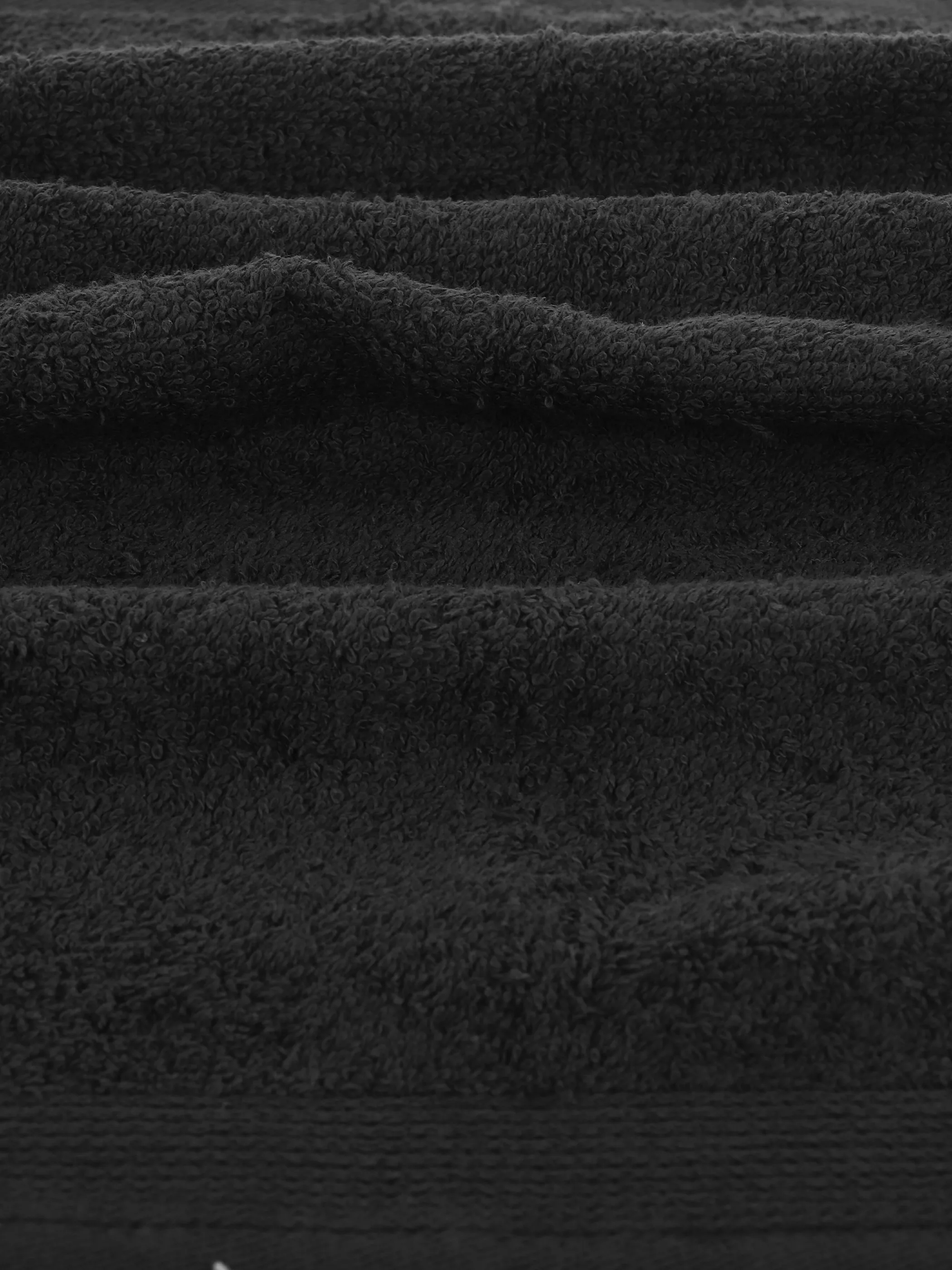 Villa Grinario Gästetuch 2er Set Schwarz 892472 SCHWARZ 3 Villa Grinario Gästetuch 2er Set Schwarz 892472 SCHWARZ 3