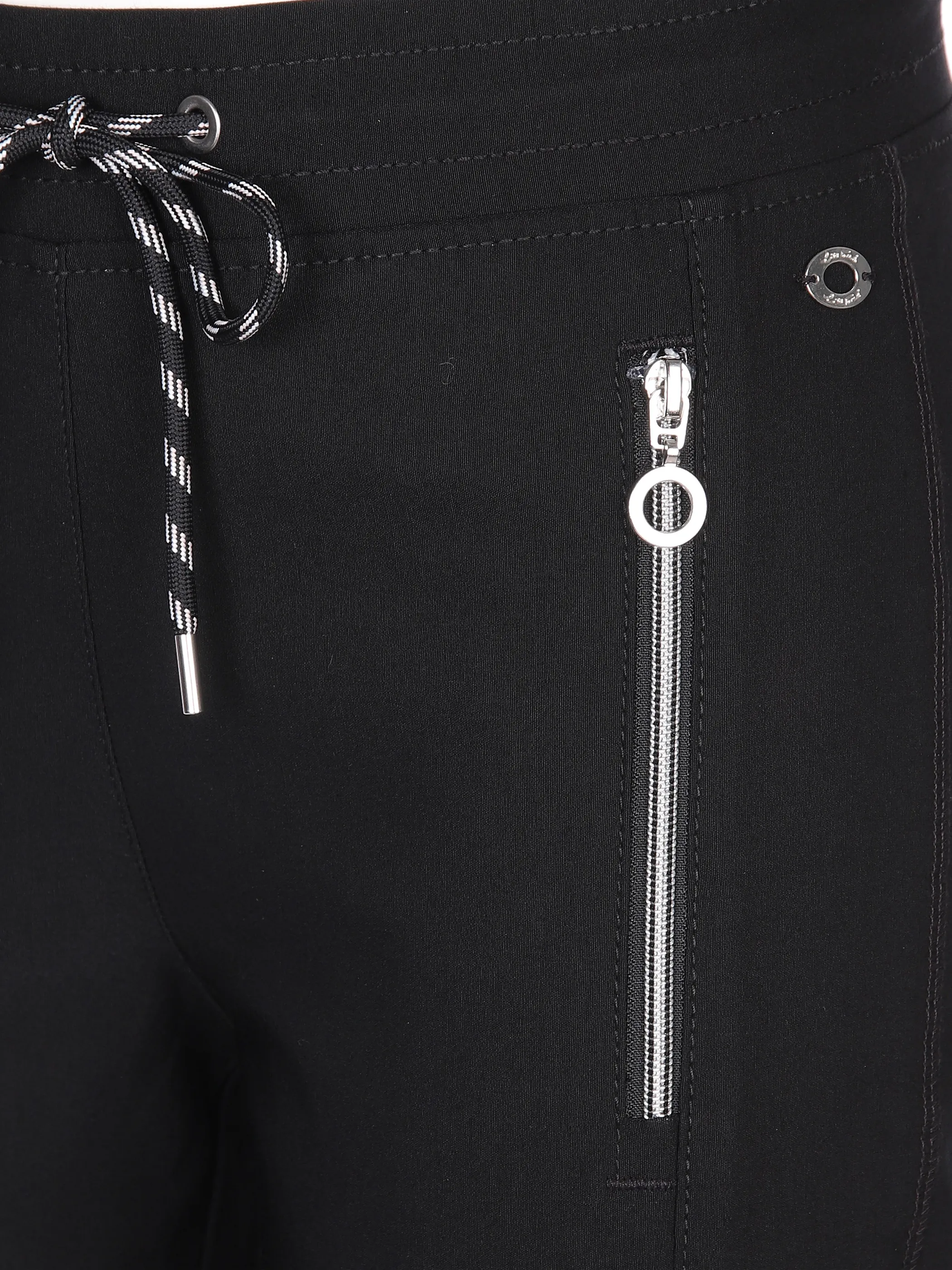 Lisa Tossa Da-Easypant "Nadja" m. Komfortbund Schwarz 890309 SCHWARZ 4