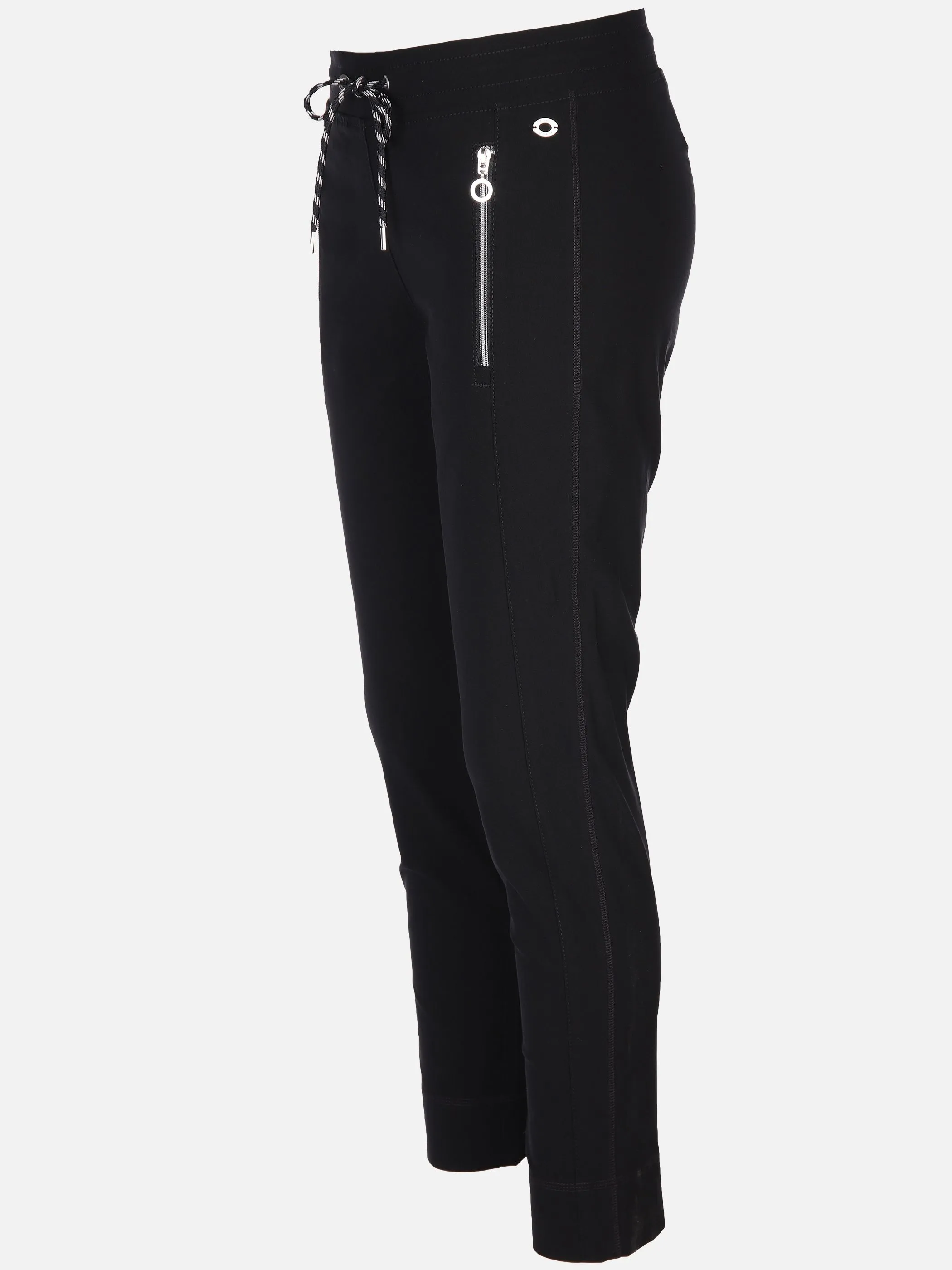 Lisa Tossa Da-Easypant "Nadja" m. Komfortbund Schwarz 890309 SCHWARZ 4