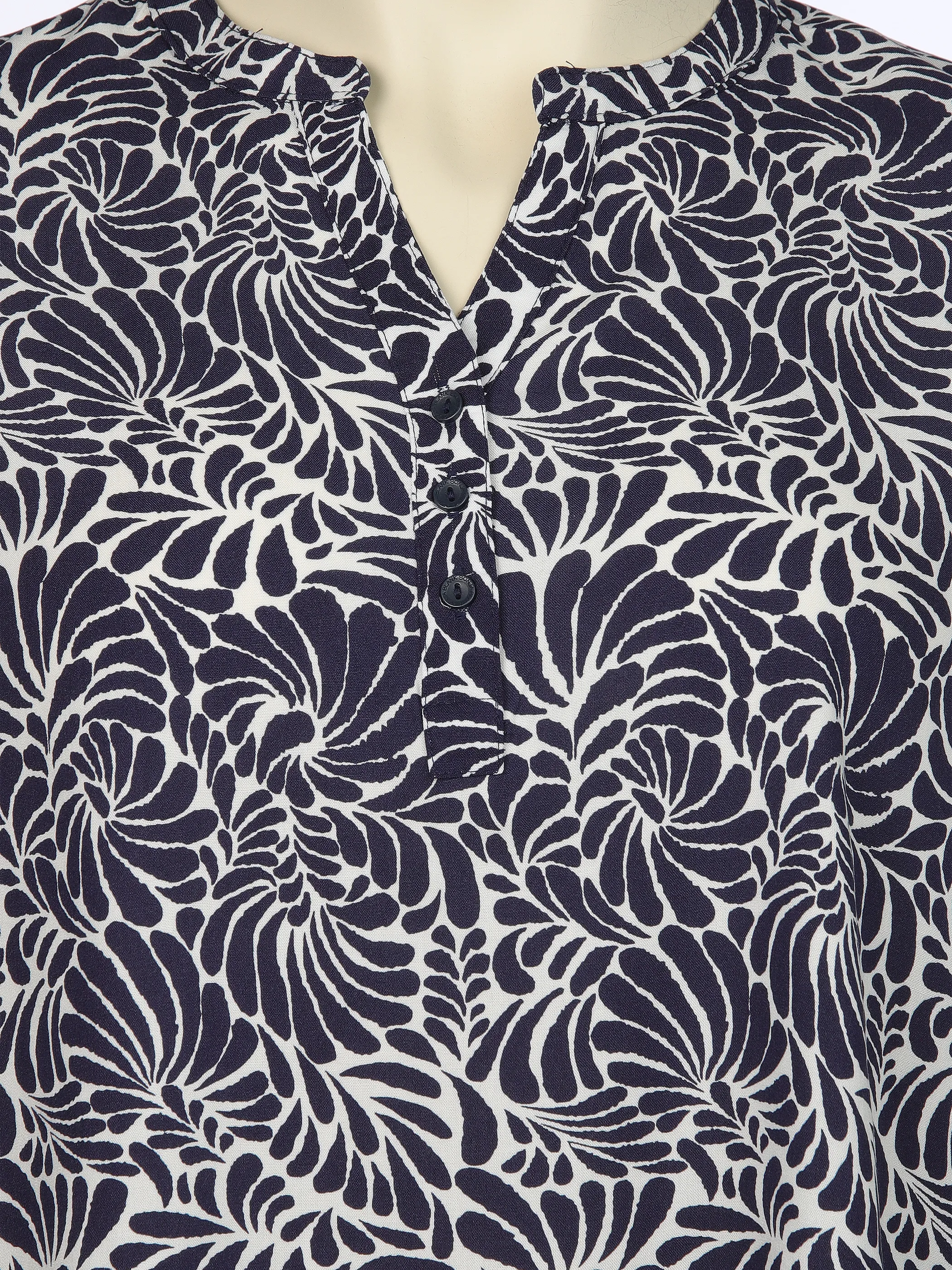 Sonja Blank Da-gr.Gr. Bluse, 3/4 Arm Marine 905662 MR/WE 3