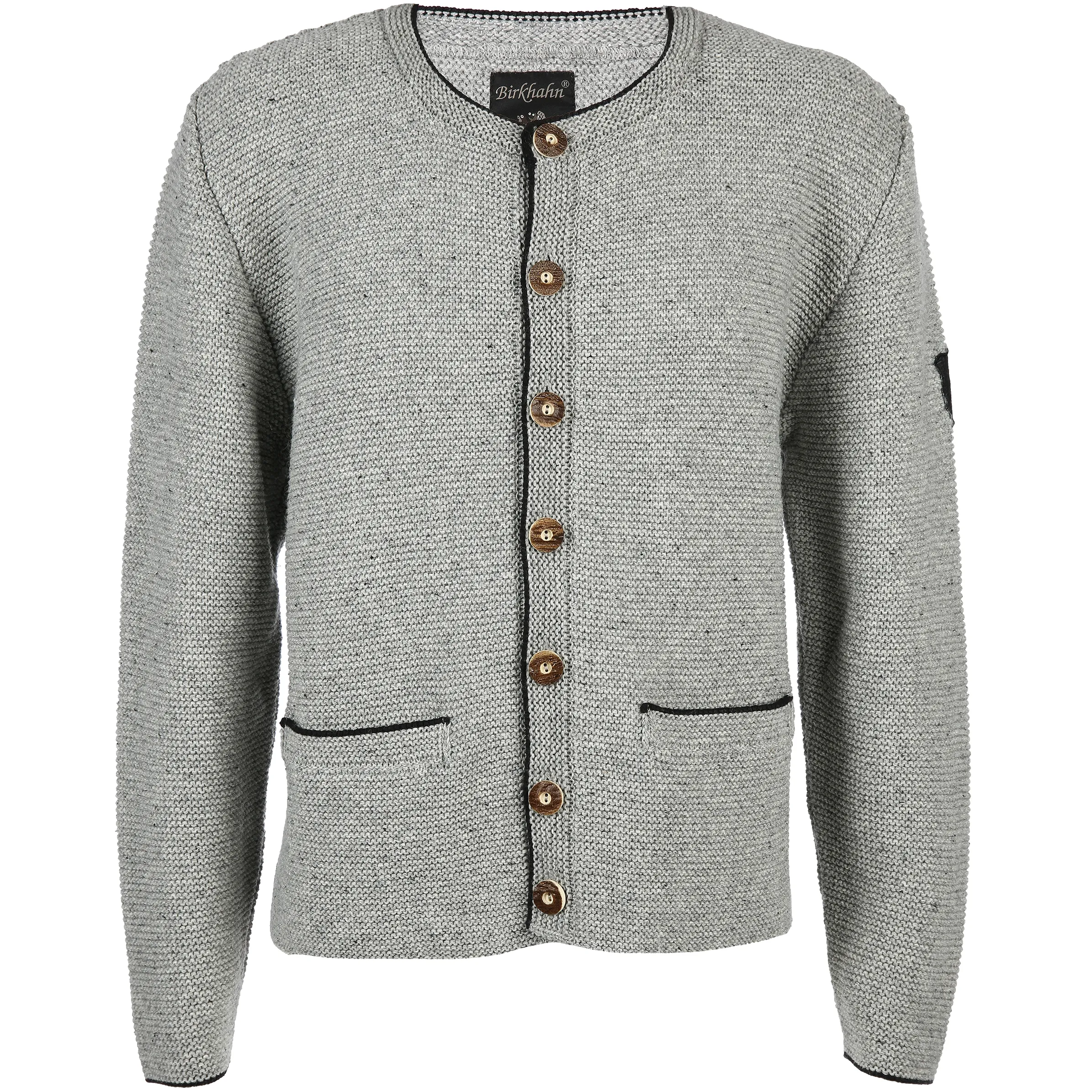Birkhahn Mode und Tracht He. Trachtenjanker Grau 797275 GREY MEL 1 Birkhahn Mode und Tracht He. Trachtenjanker Grau 797275 GREY MEL 1
