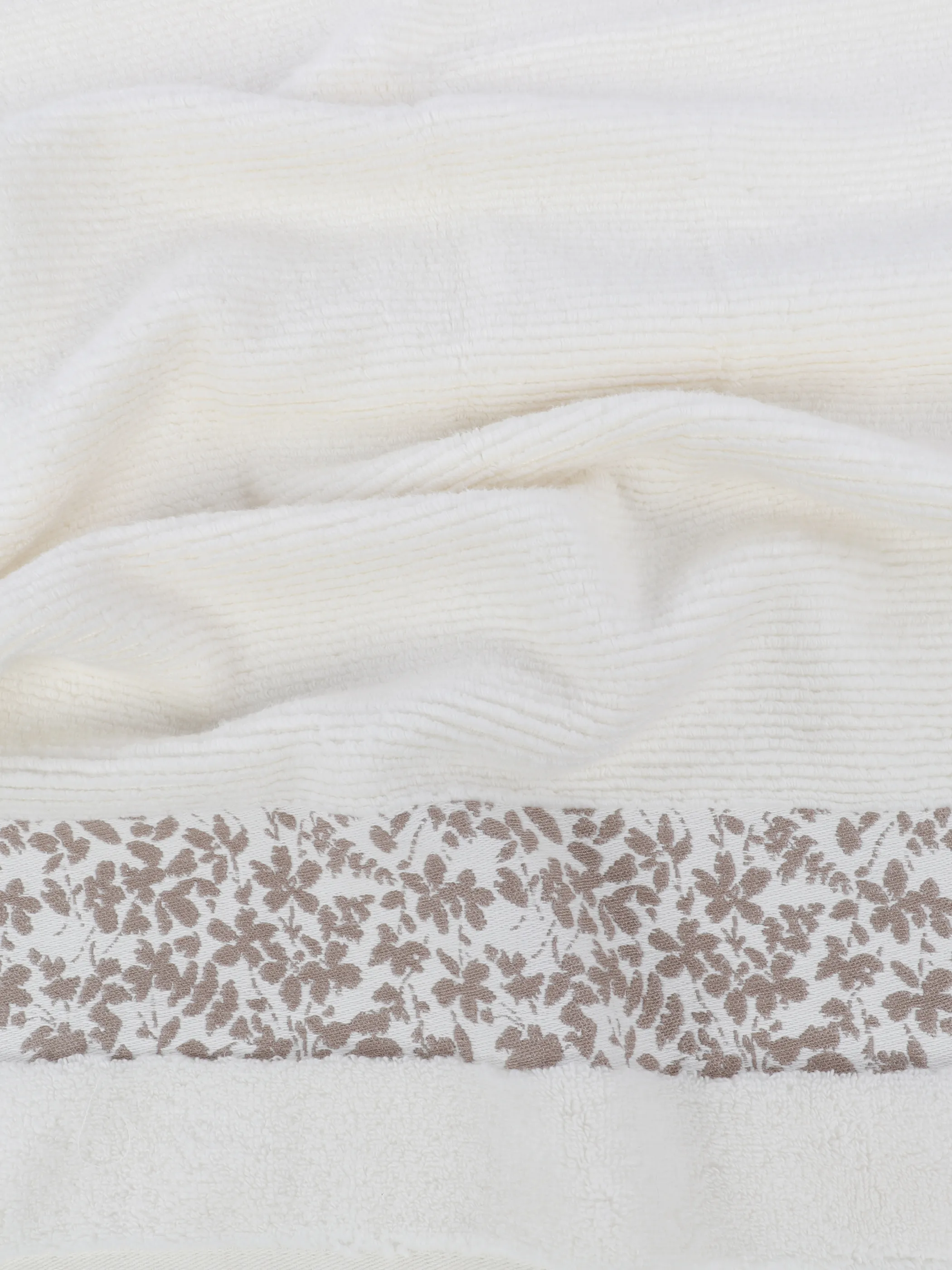 Dream House Handtuch mit Bordüre 50x100 Weiß 923129 CLOUD 3