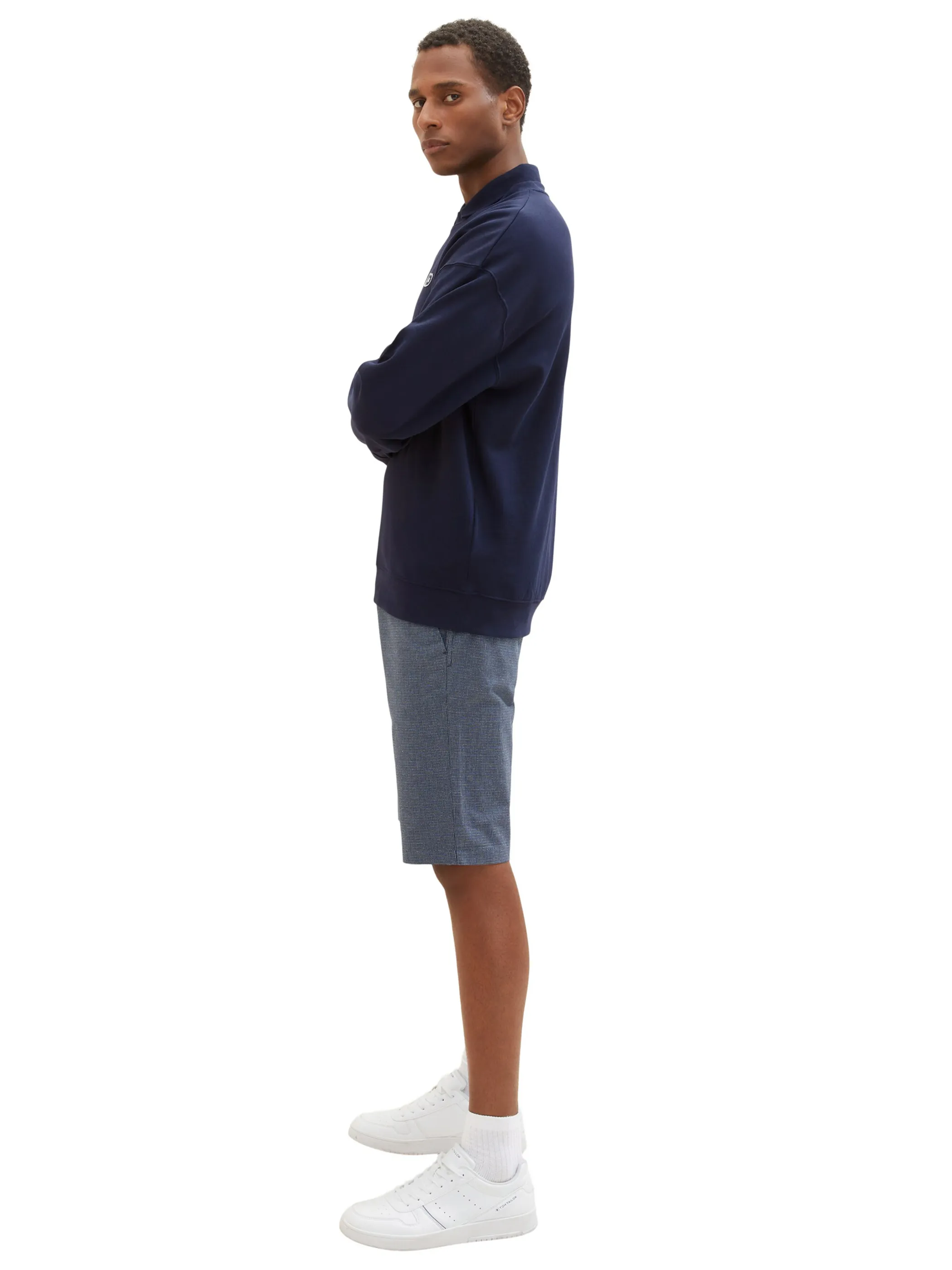 Tom Tailor 1035041 slim chino bermuda with belt Marine 874974 31070 2 Tom Tailor 1035041 slim chino bermuda with belt Marine 874974 31070 2