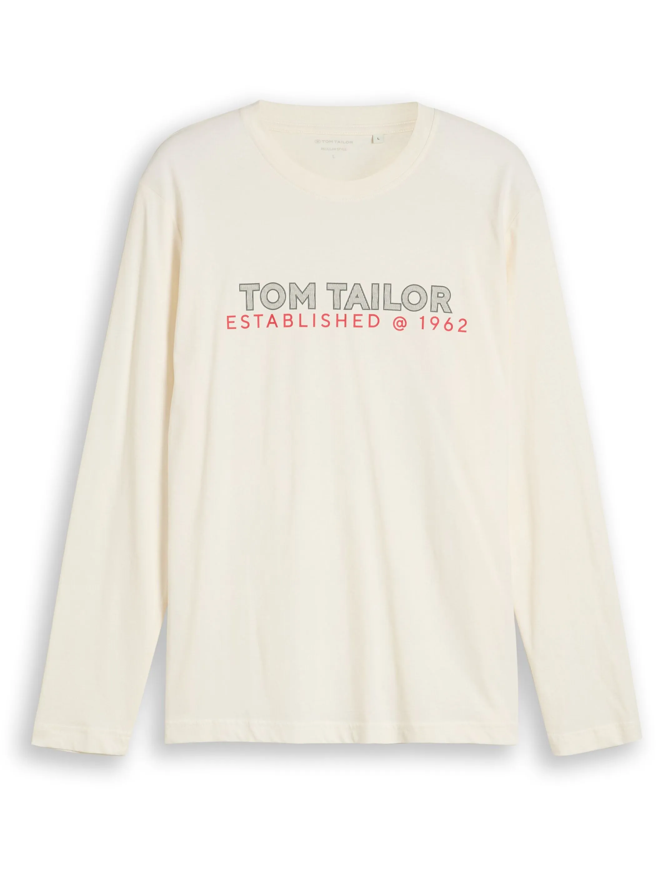 Tom Tailor 1052638 NOS printed longsleeve Weiß 934240 10348 5