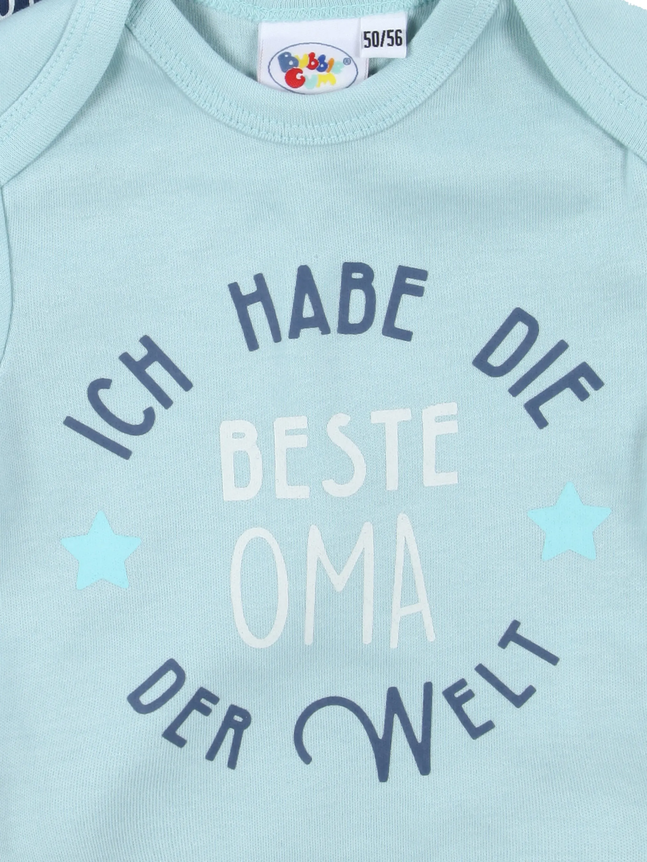 Bubble Gum BB Sprüche Body 2er Pack 1/4 Blau 851465 BLAU 3